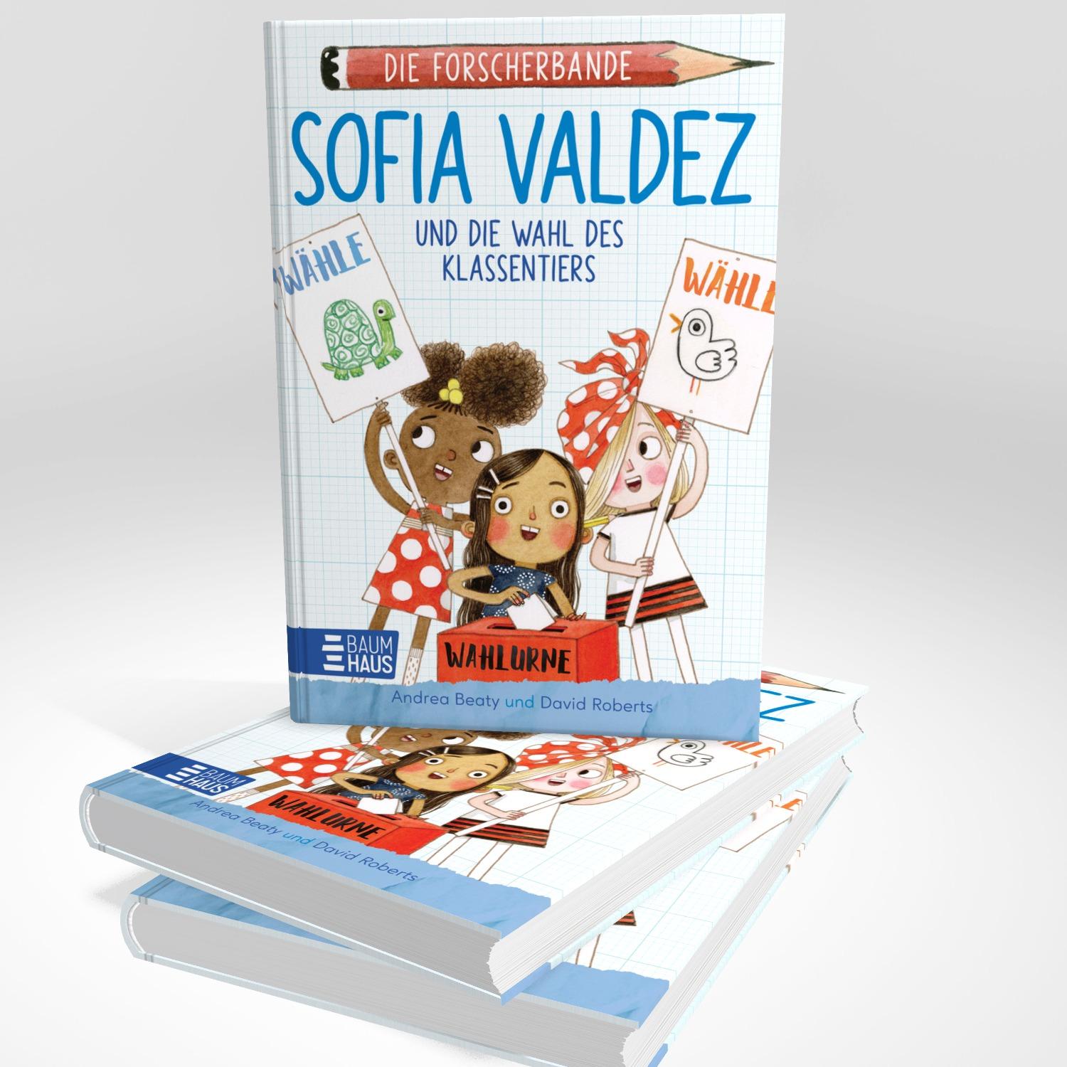Beispielinhalt (Bild) Die Forscherbande - Sofia Valdez und die Wahl des Klassentiers