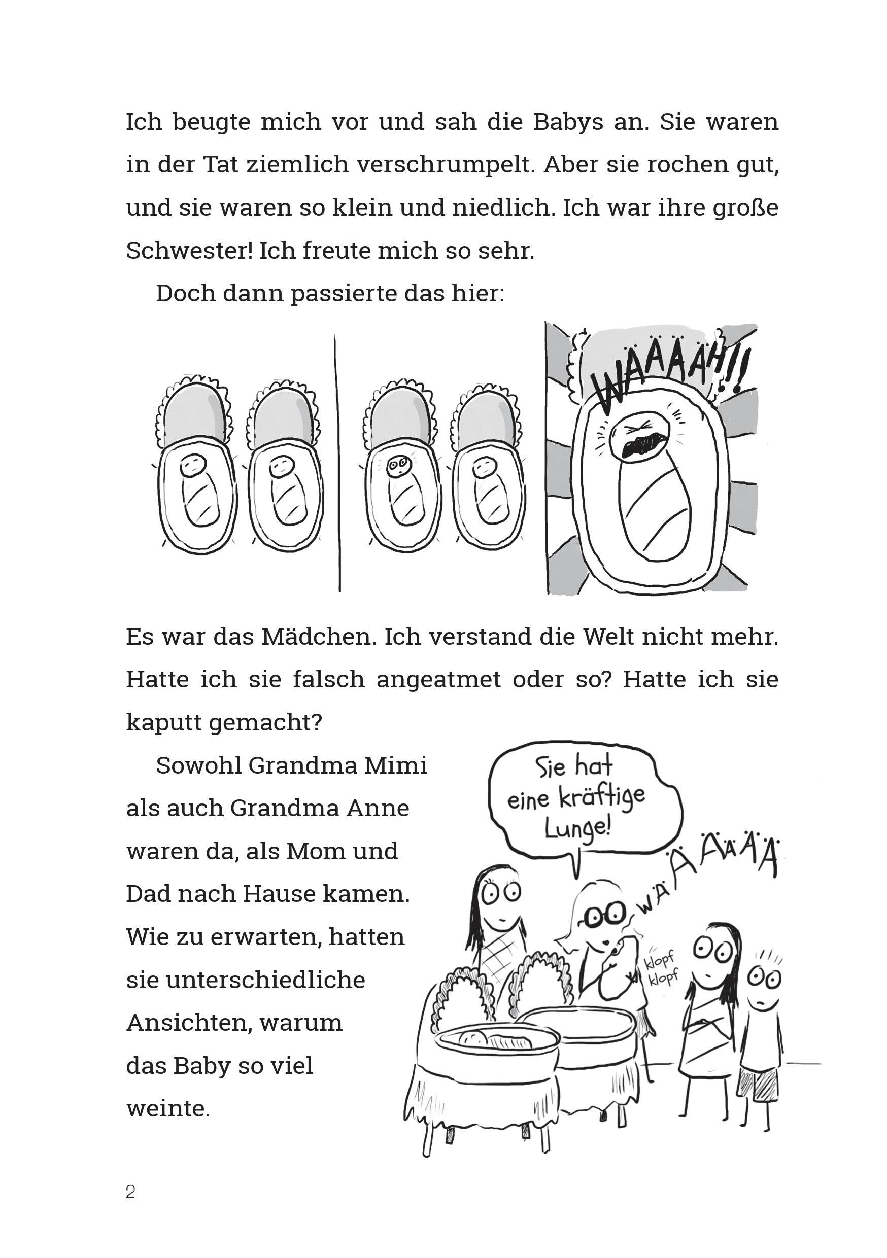 Beispielinhalt (Bild) Penny kritzelt sich ein Abenteuer