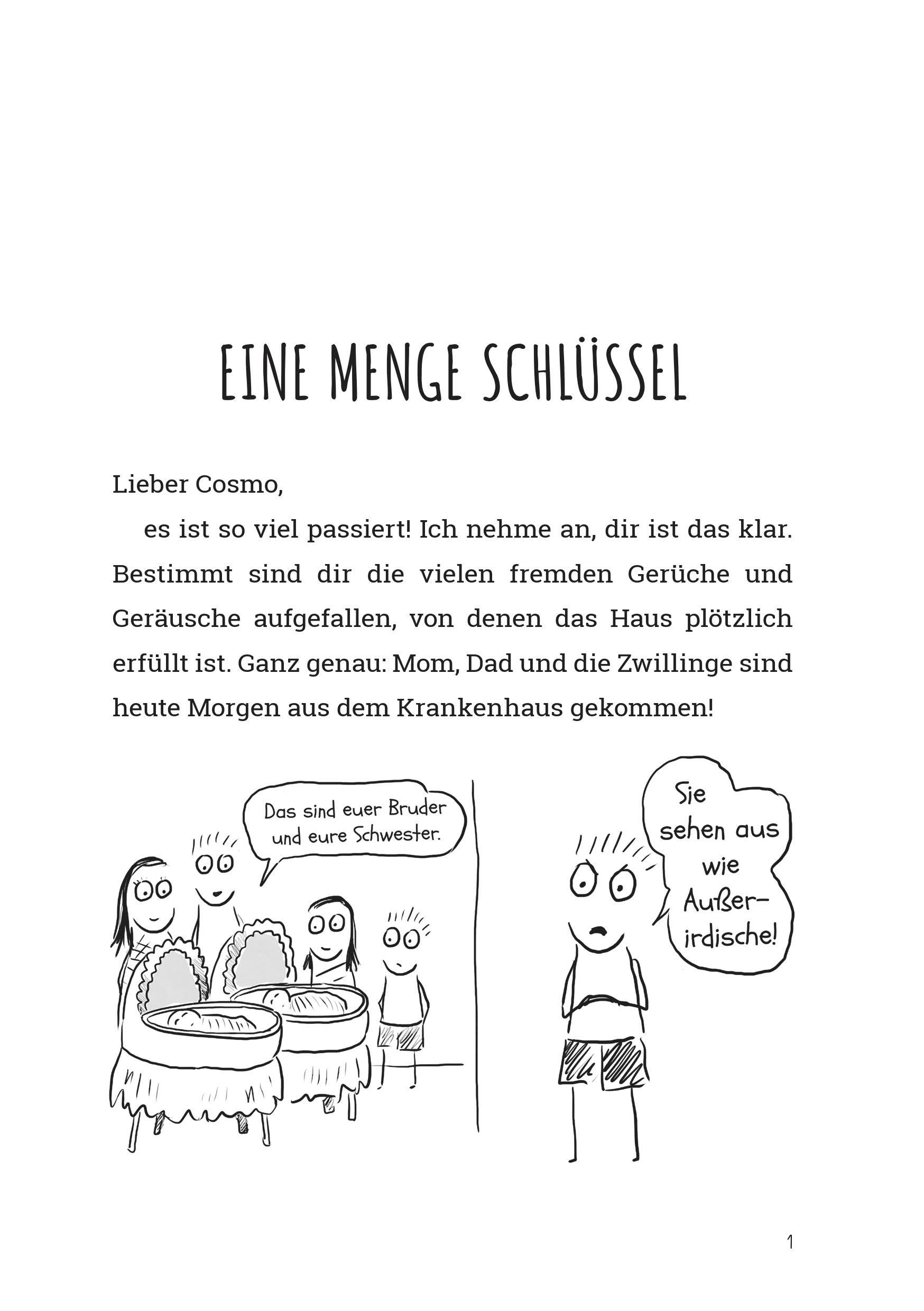 Beispielinhalt (Bild) Penny kritzelt sich ein Abenteuer
