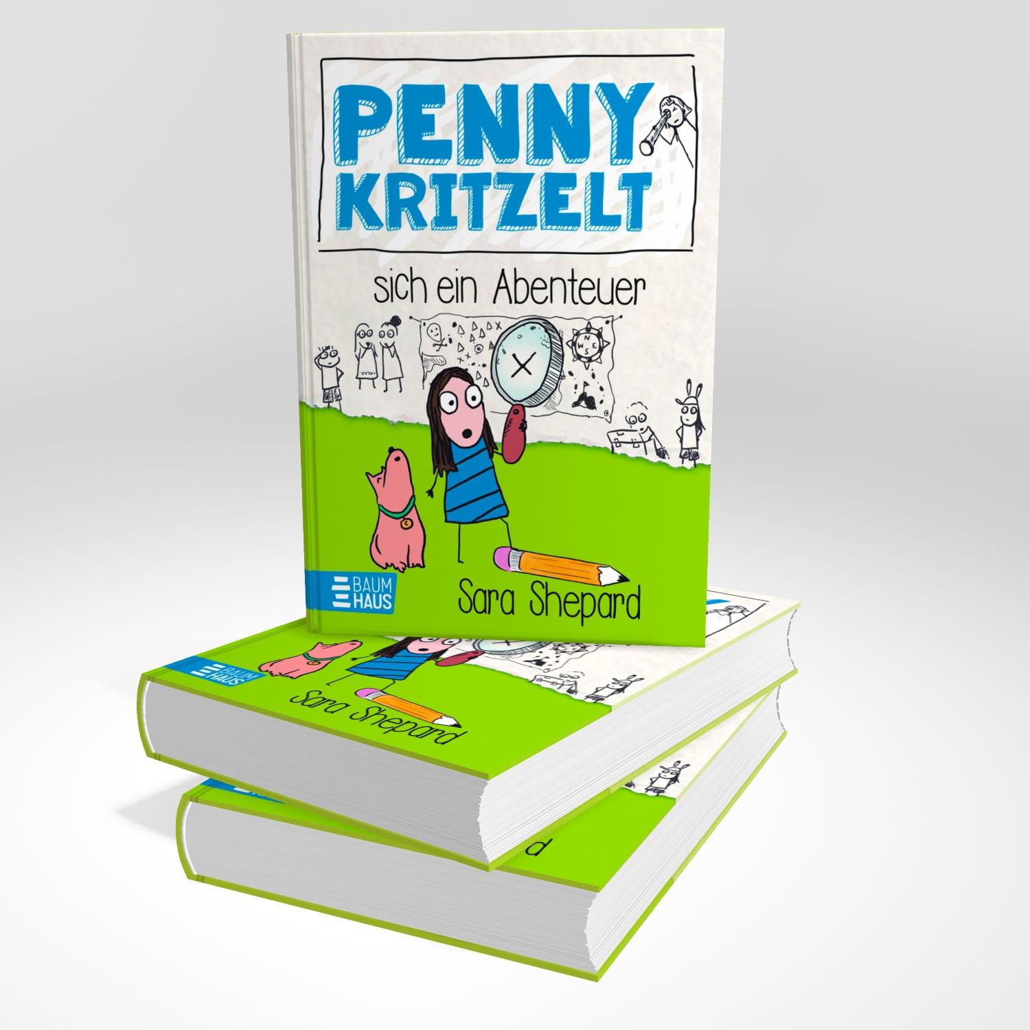 Beispielinhalt (Bild) Penny kritzelt sich ein Abenteuer