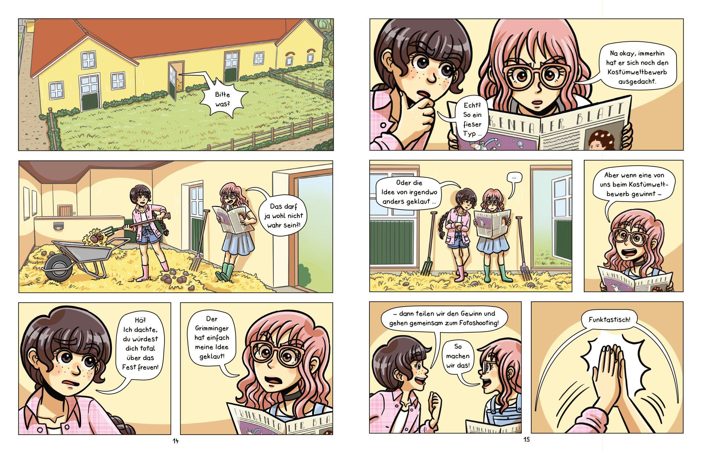 Beispielinhalt (Bild) Abenteuer vom Rosenhof. Die gestohlene Krone