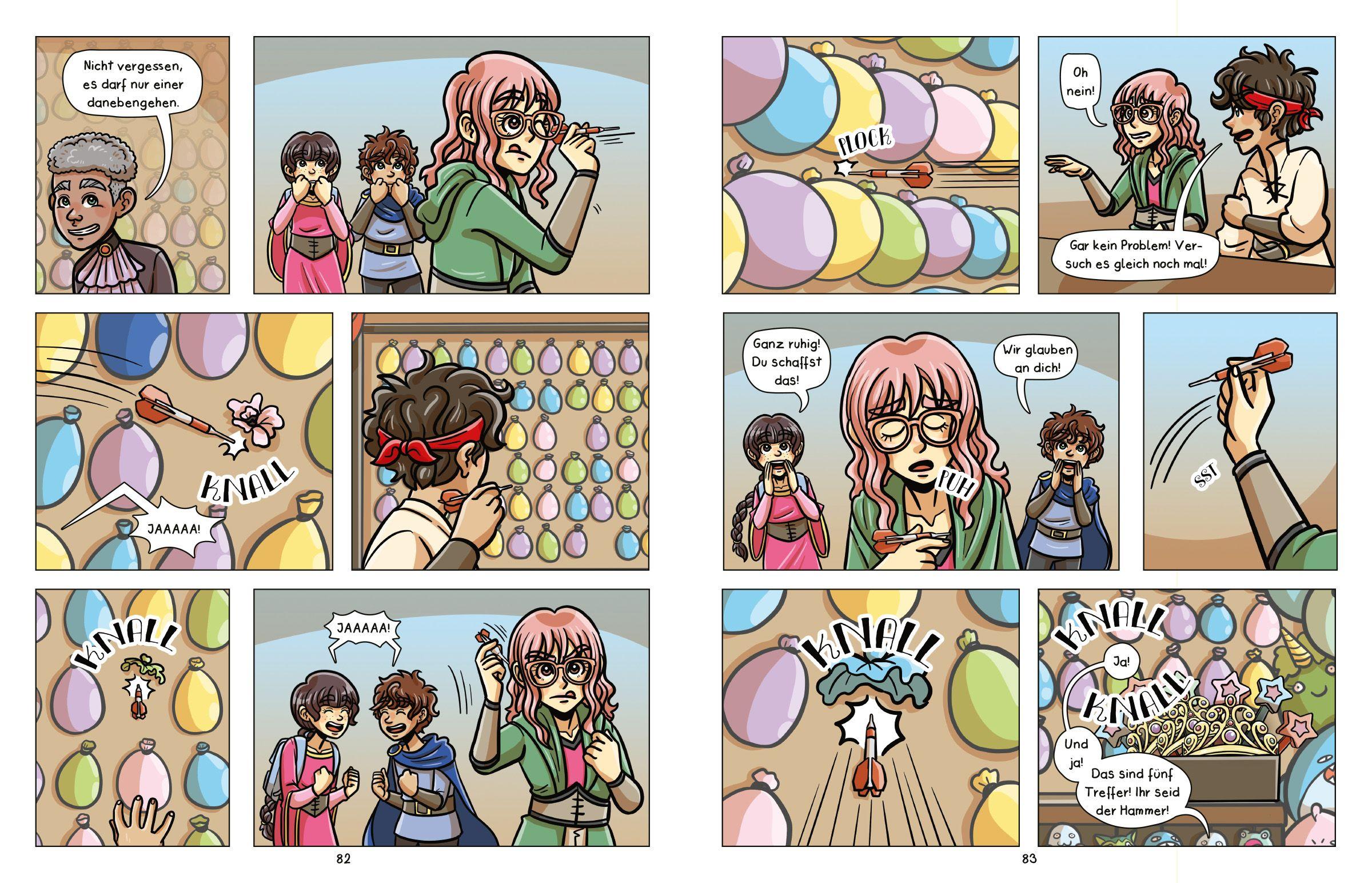 Beispielinhalt (Bild) Abenteuer vom Rosenhof. Die gestohlene Krone