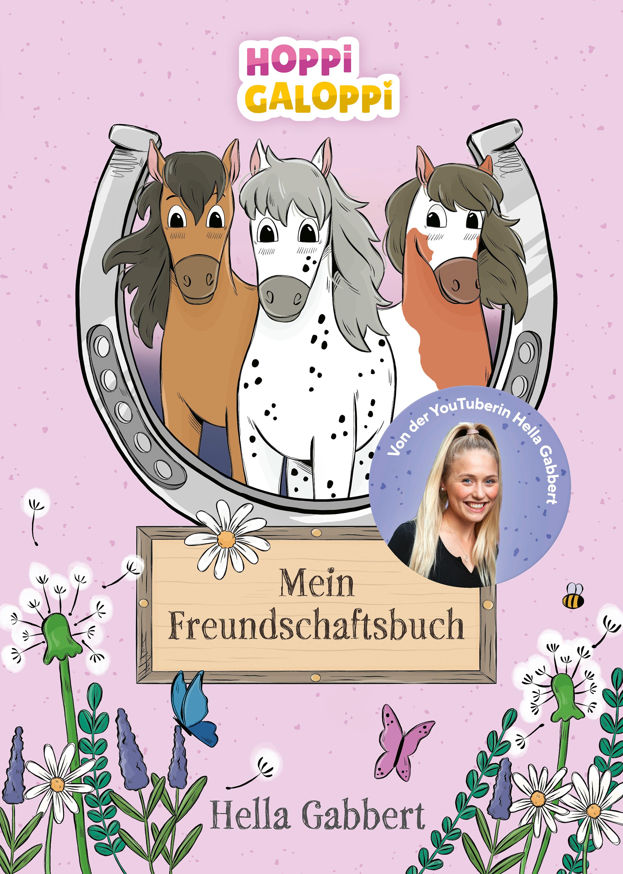 Beispielinhalt (Bild) HOPPi GALOPPi: Mein Freundschaftsbuch