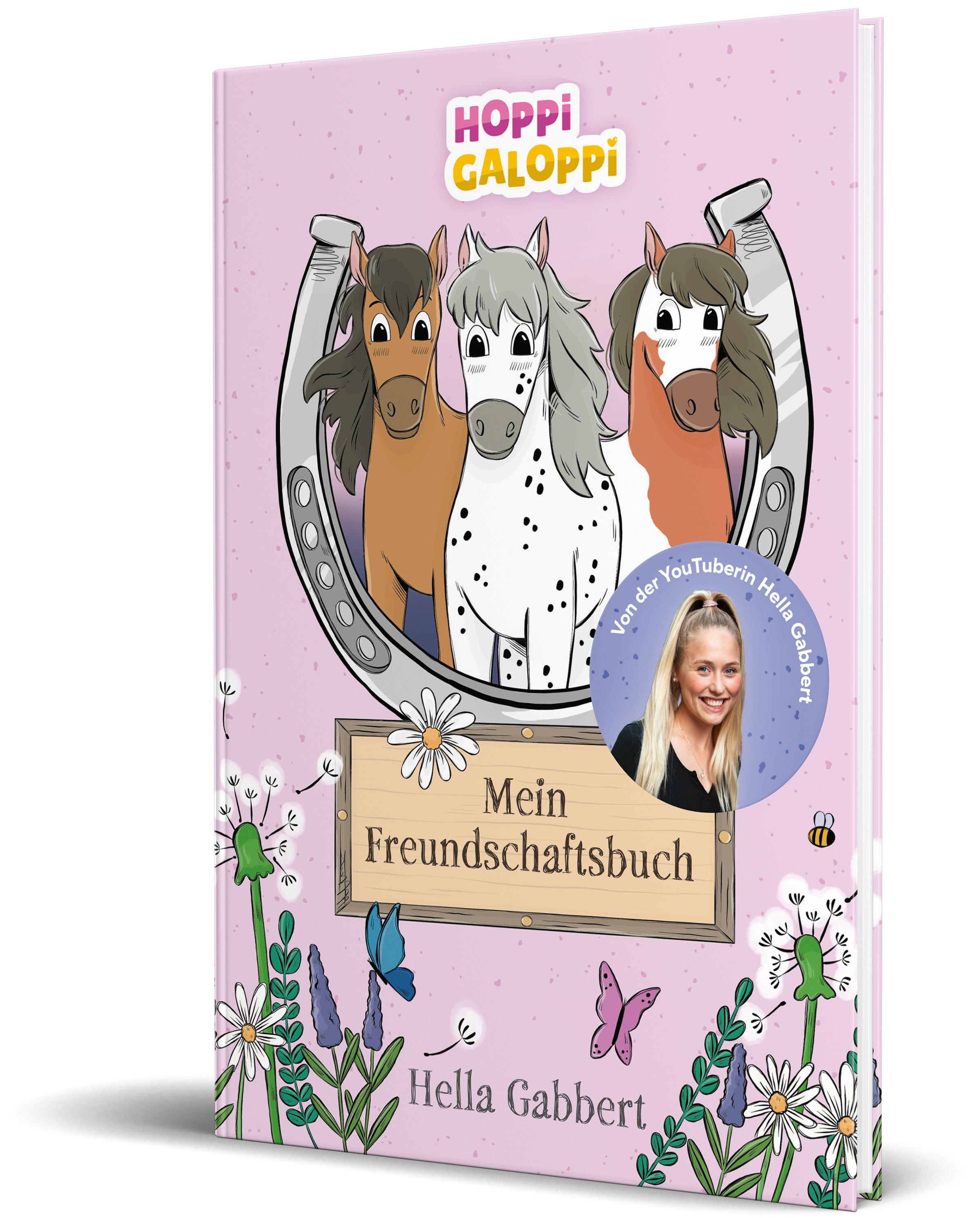 Vorderes Coverbild HOPPi GALOPPi: Mein Freundschaftsbuch