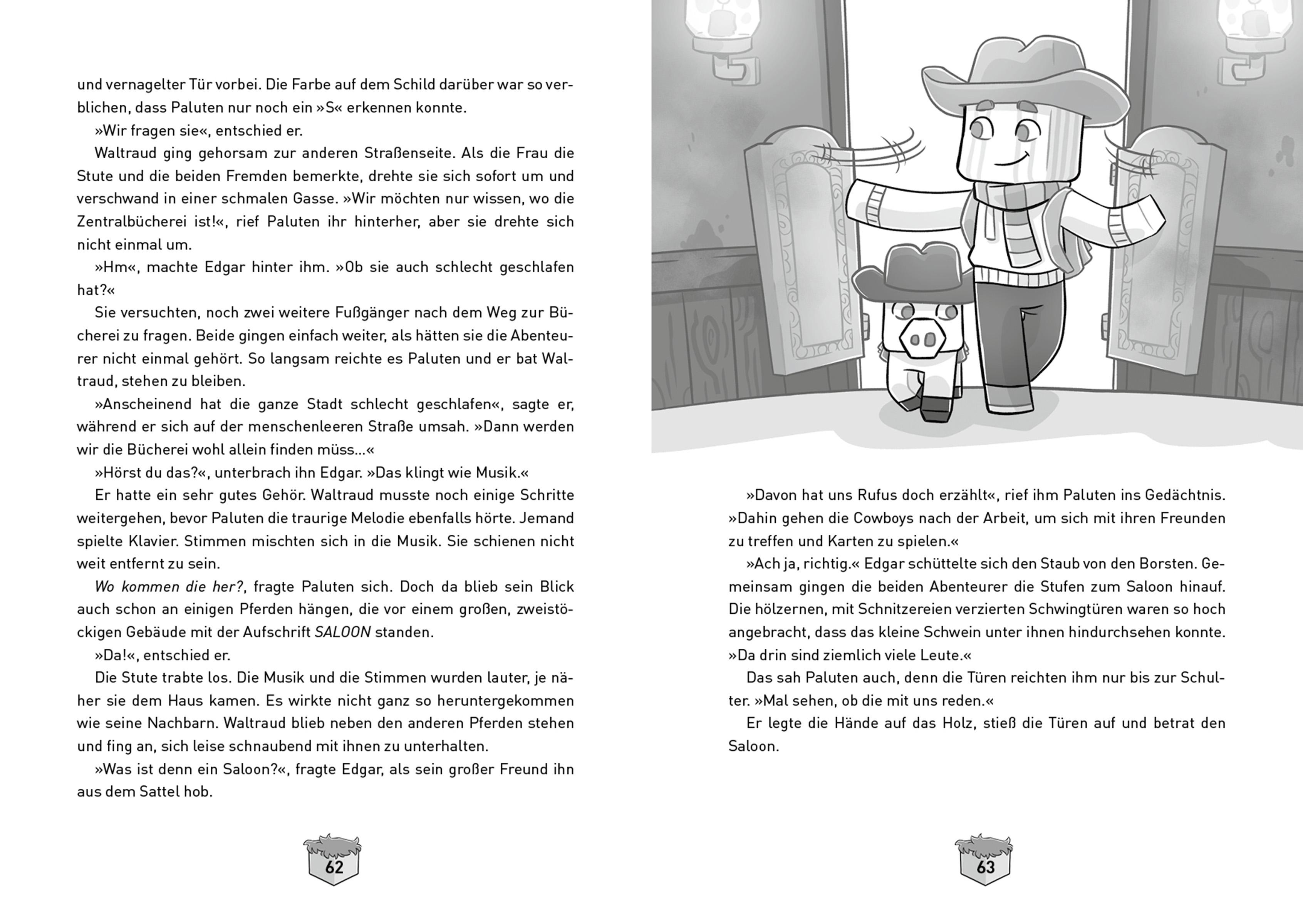 Beispielinhalt (Bild) Ein neuer Sheriff in Schmodge City