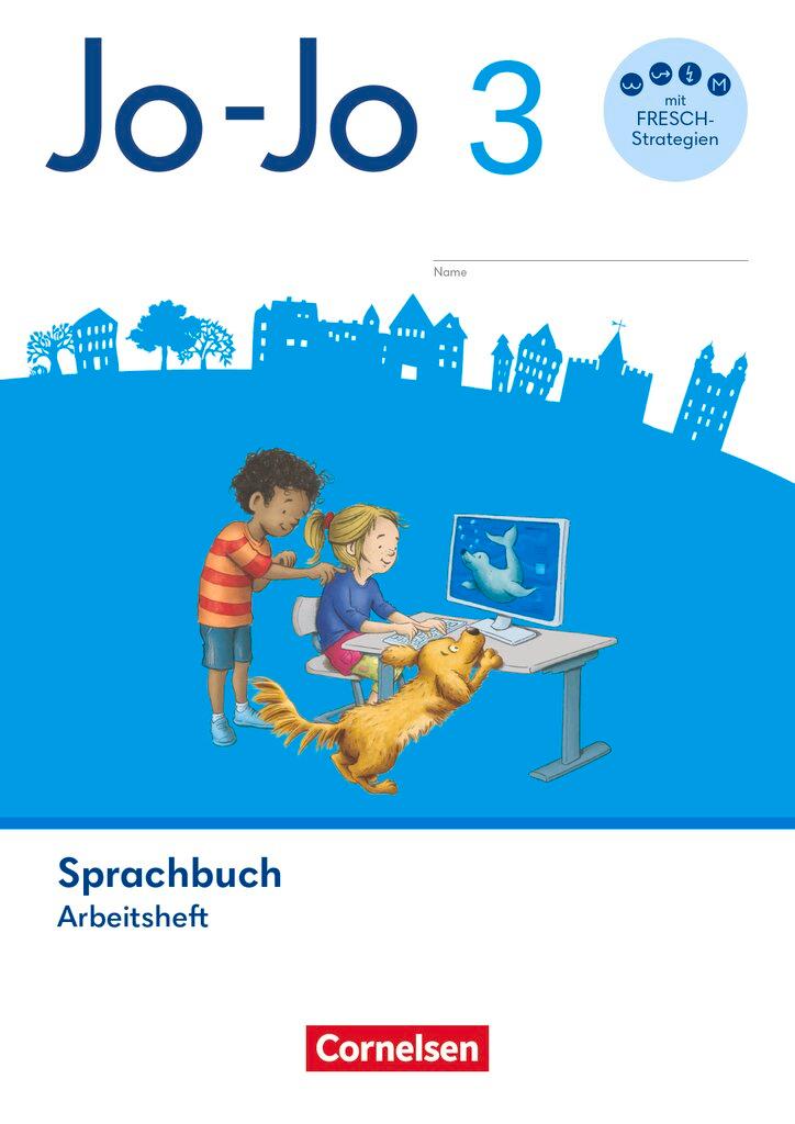Vorderes Coverbild Jo-Jo Sprachbuch 3. Schuljahr - Allgemeine Ausgabe 2024 - Arbeitsheft