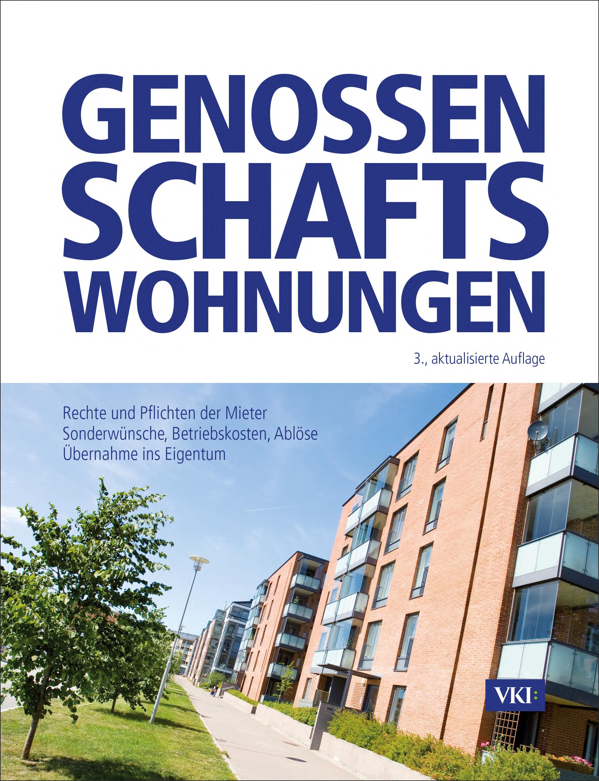 Vorderes Coverbild Genossenschaftswohnungen