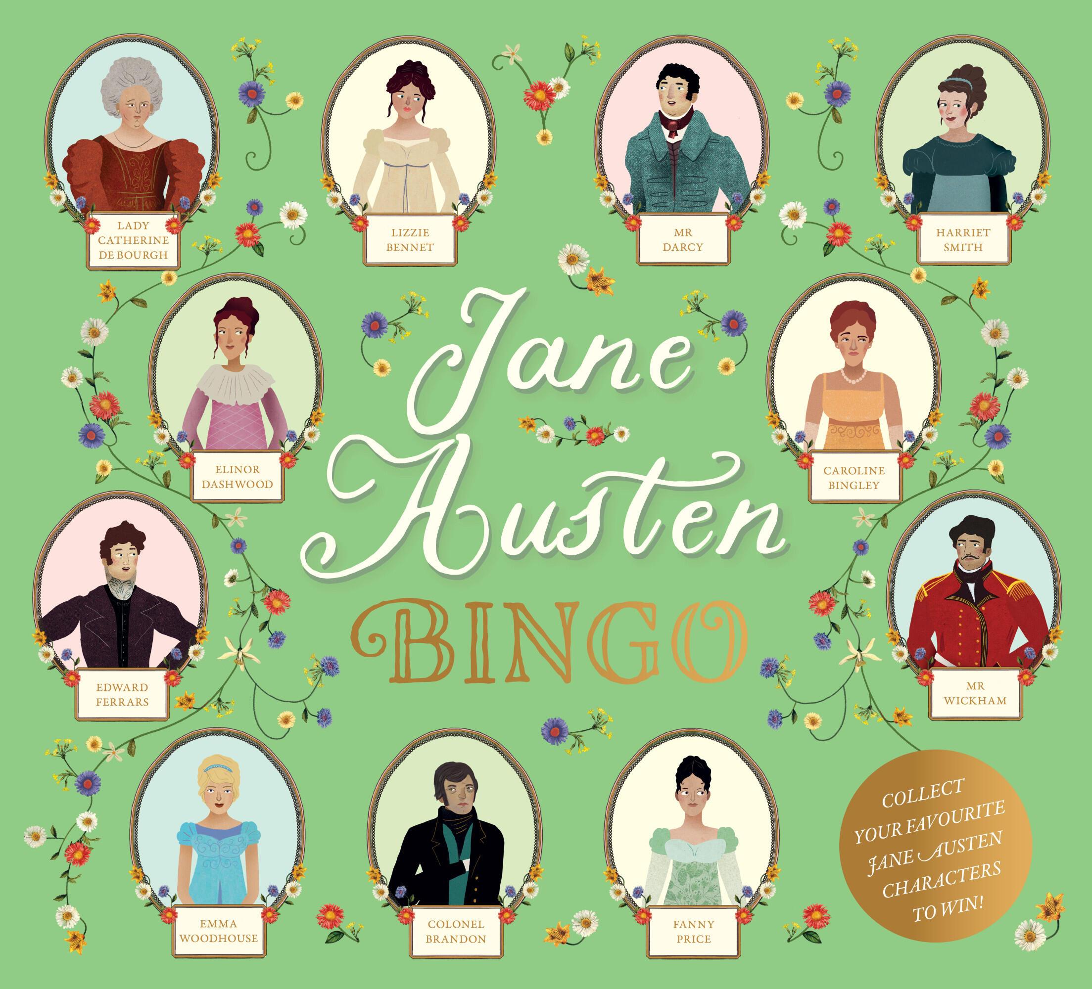 Vorderes Coverbild Jane Austen Bingo