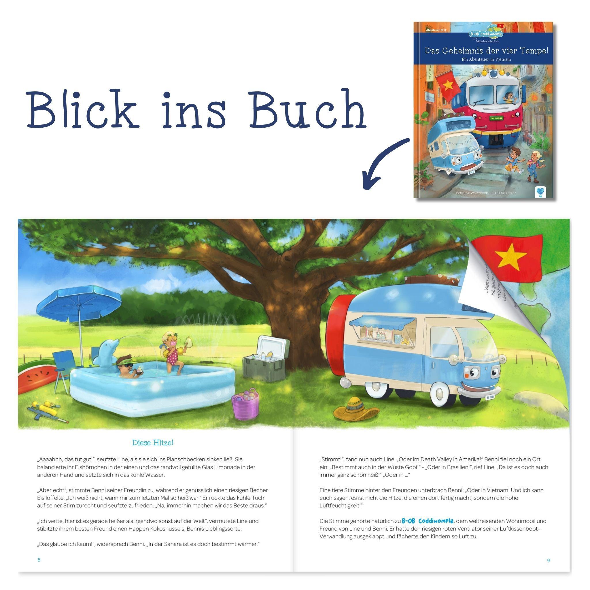 Beispielinhalt (Bild) Das Geheimnis der vier Tempel