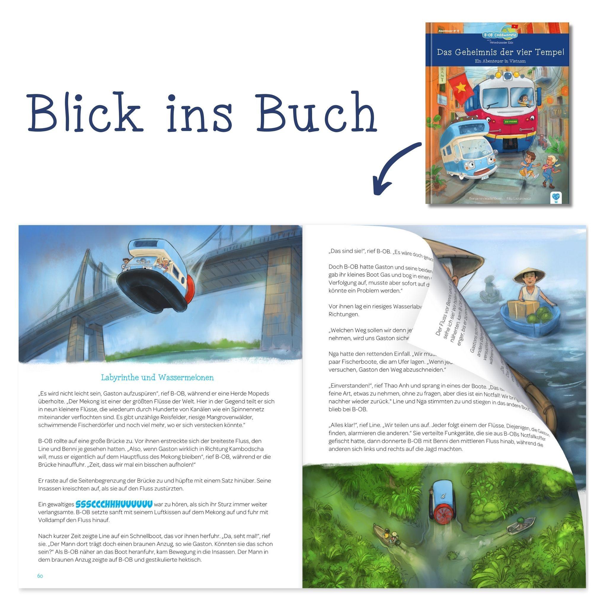 Beispielinhalt (Bild) Das Geheimnis der vier Tempel