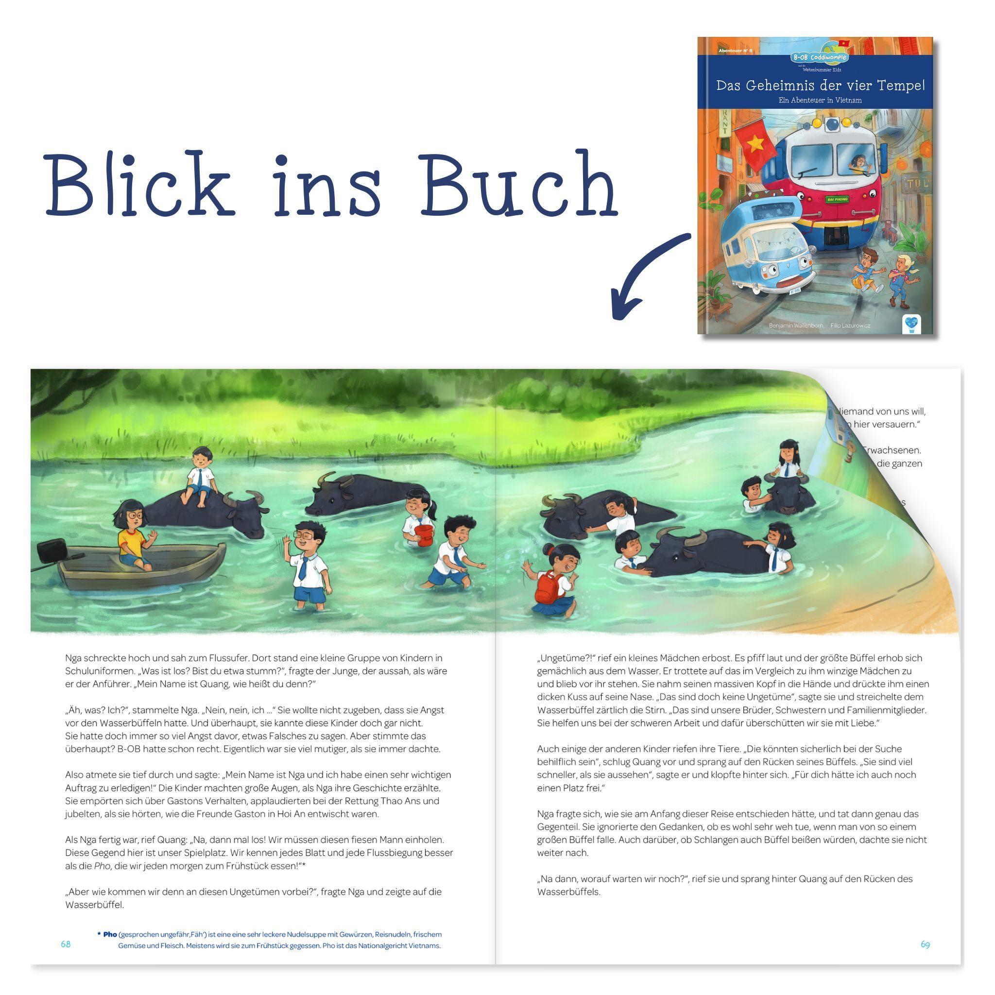 Beispielinhalt (Bild) Das Geheimnis der vier Tempel