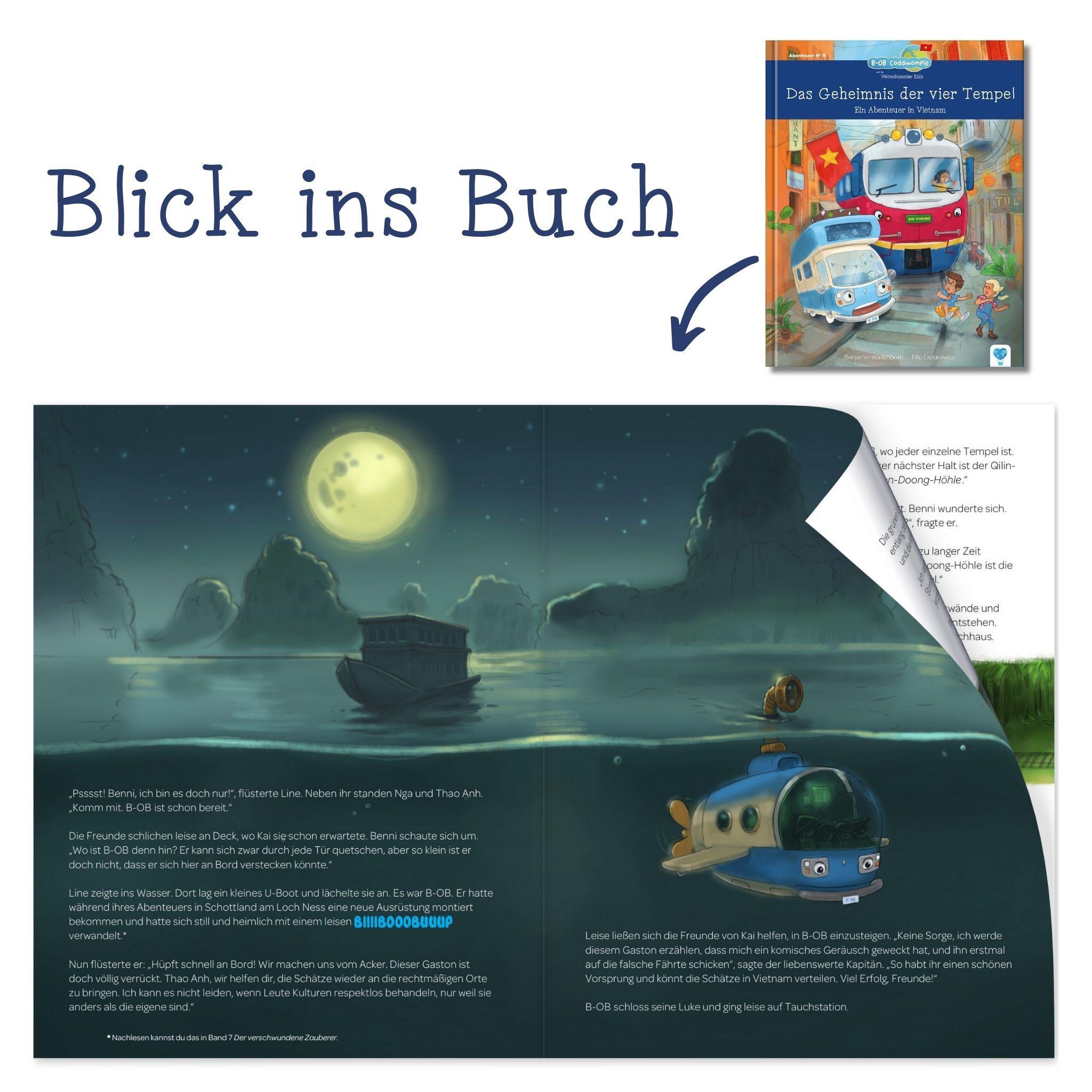 Beispielinhalt (Bild) Das Geheimnis der vier Tempel