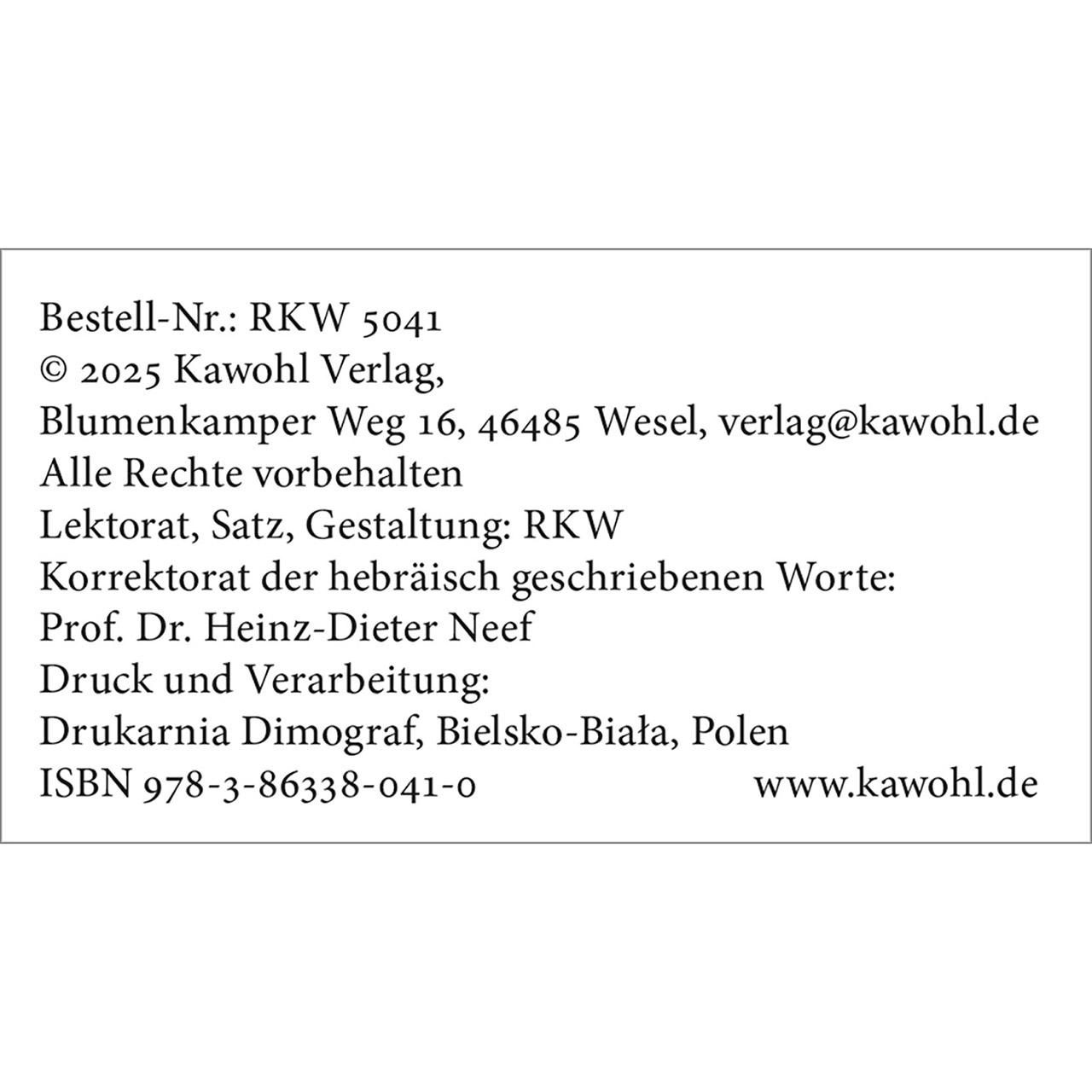 Beispielinhalt (Bild) Wähle das Leben: Le Chaim