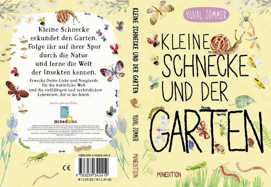 Rückseitencover Kleine Schnecke und der Garten