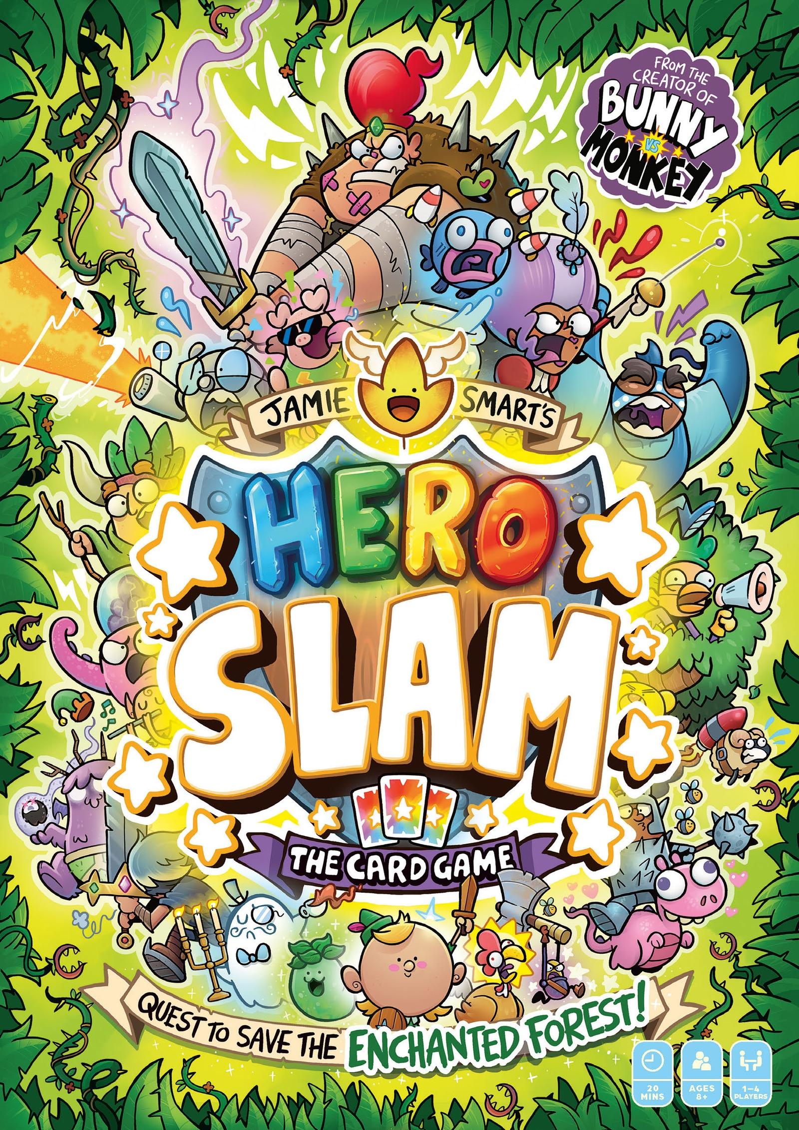Vorderes Coverbild Jamie Smart's Hero Slam