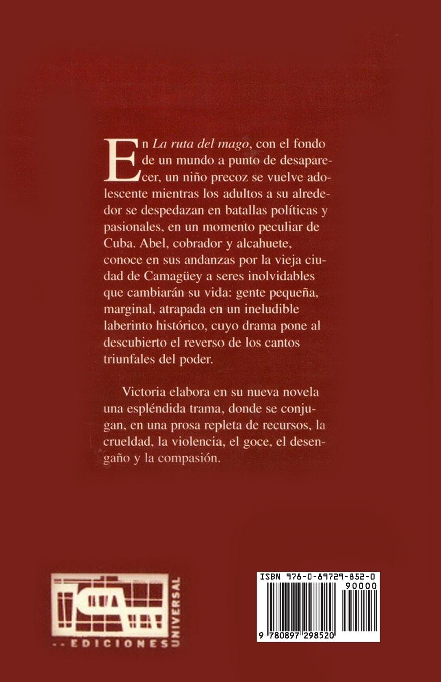 Rückseitencover RUTA DEL MAGO