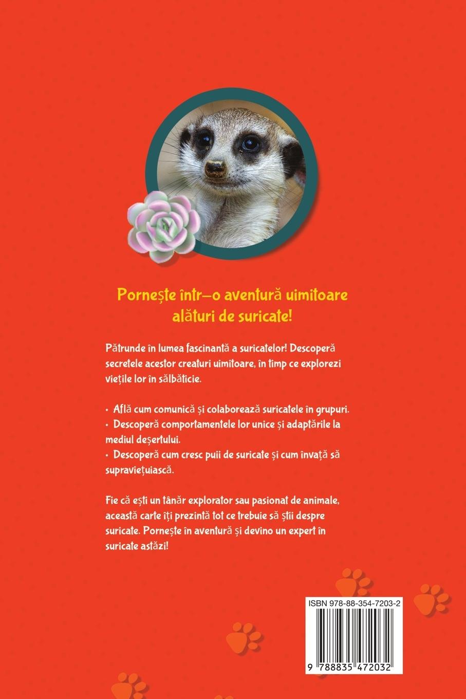 Rückseitencover Cartea elementar¿ despre surica¿i, pentru copii