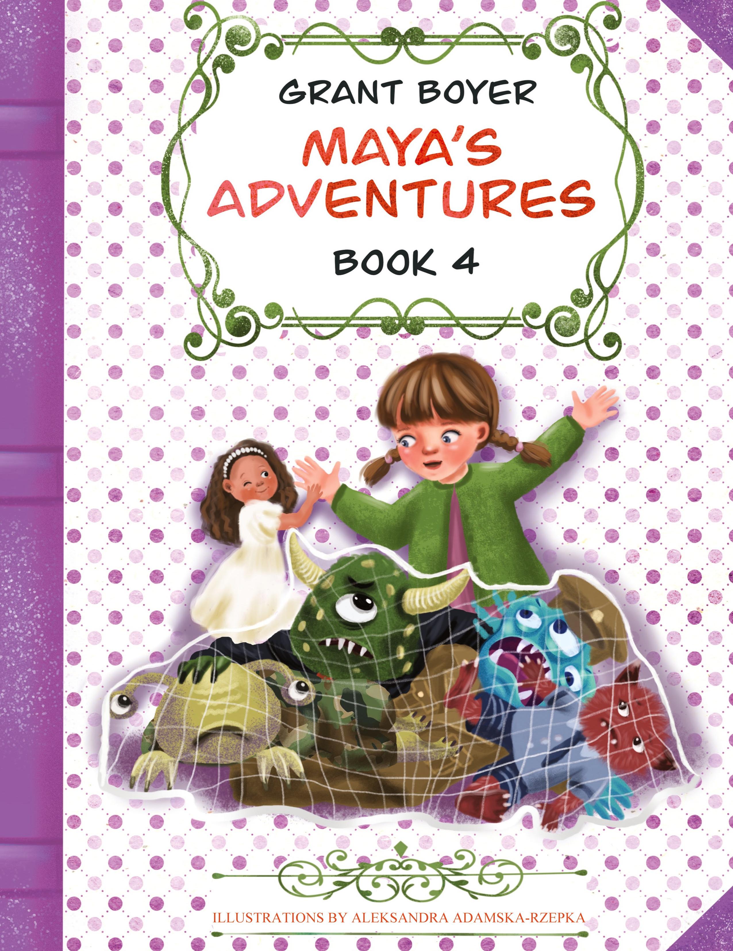Vorderes Coverbild Maya's Adventures Book 4