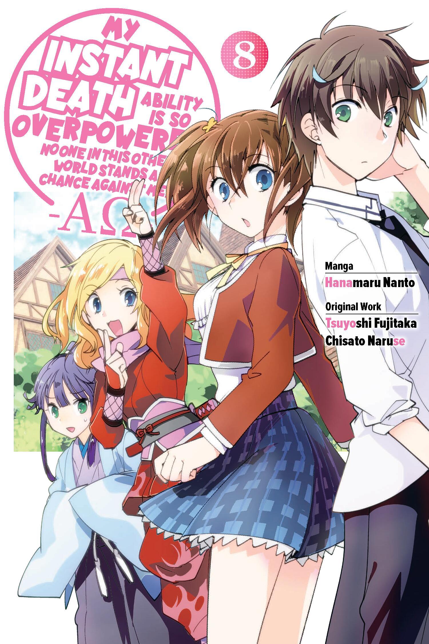 Vorderes Coverbild My Instant Death Ability Is So Overpowered, No One in This Other World Stands a Chance Against Me! --Ao--, Vol. 8 (Manga)