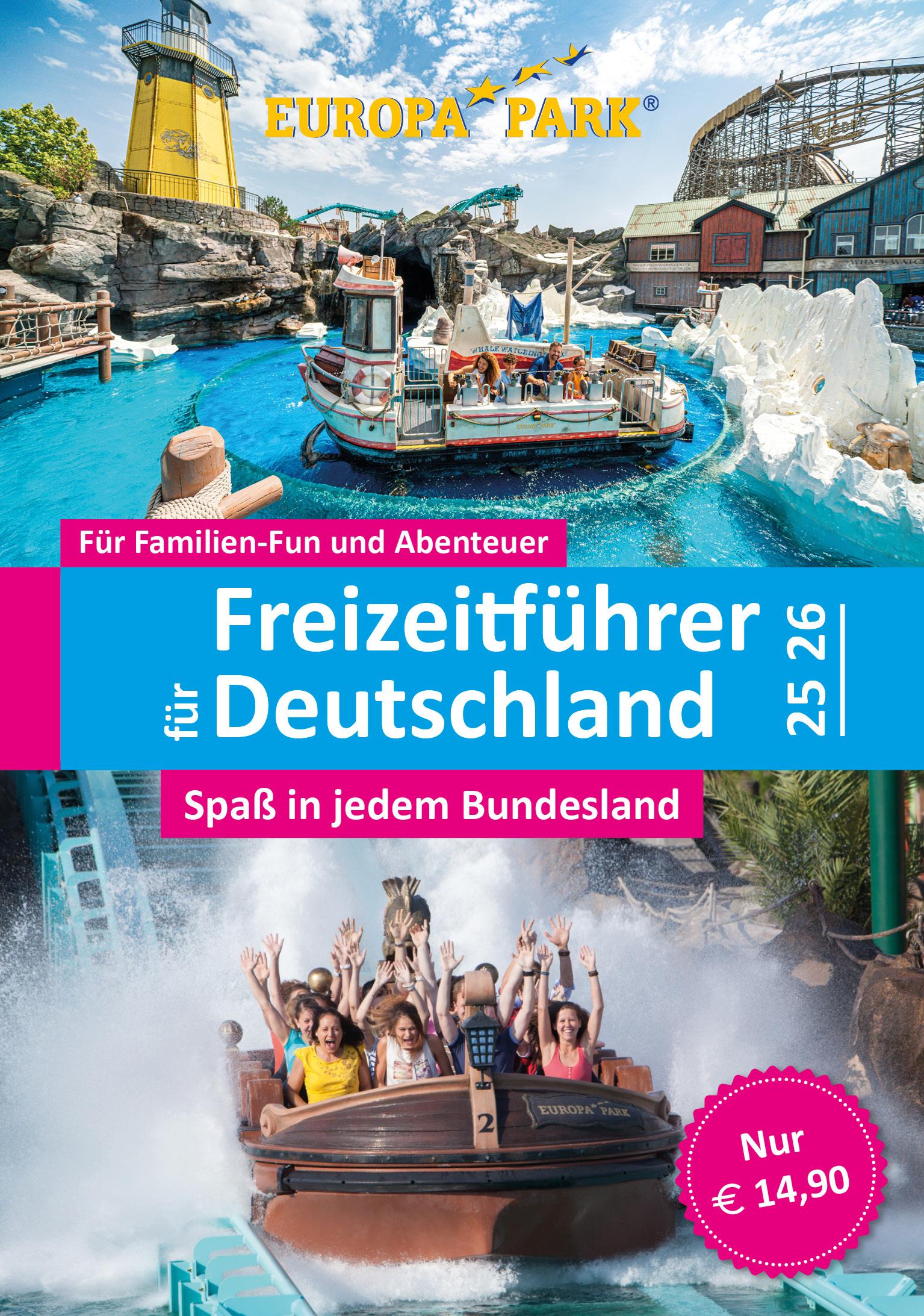 Vorderes Coverbild Freizeitführer für Deutschland 2025/2026