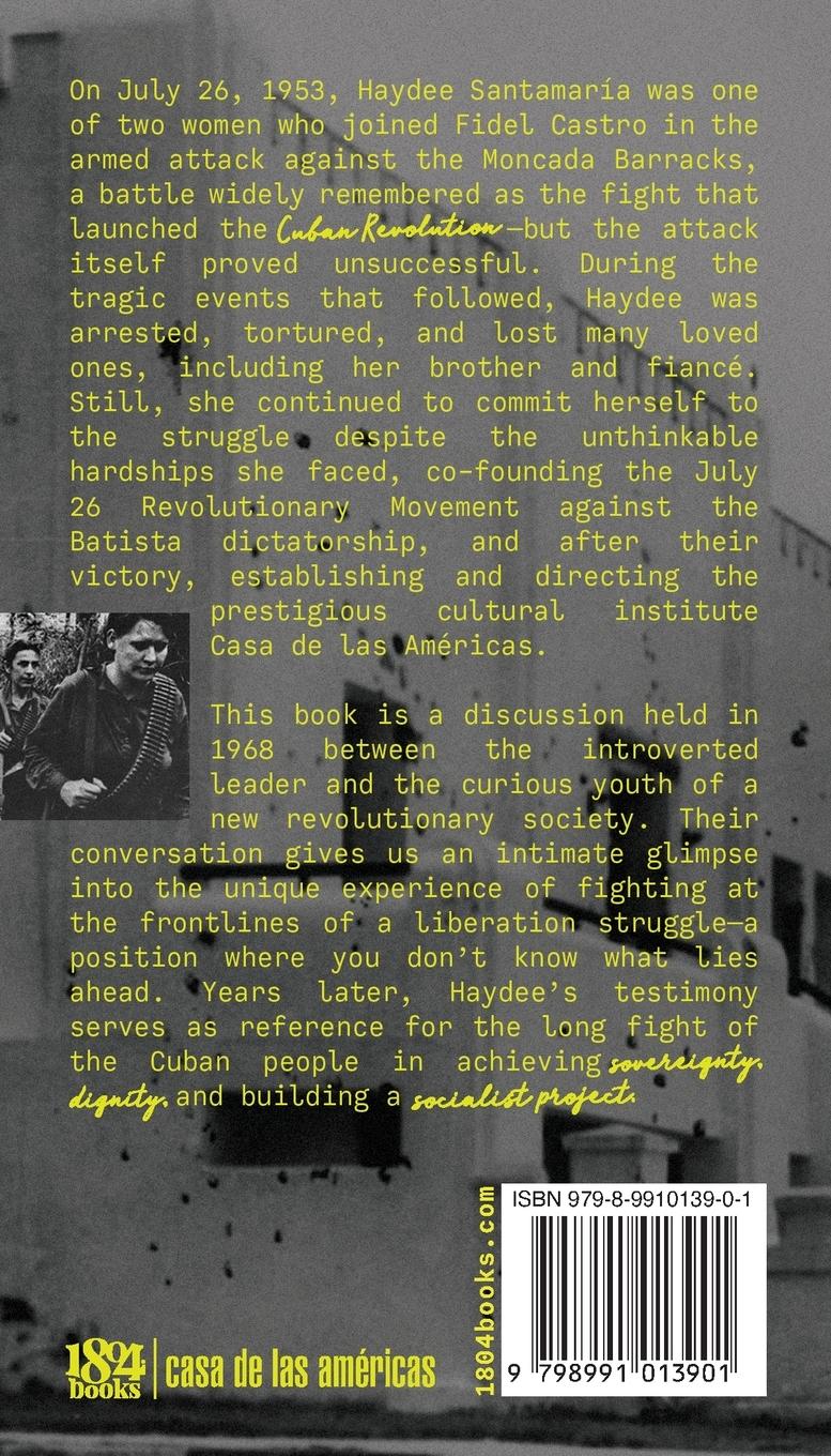 Rückseitencover Haydee Speaks of Moncada