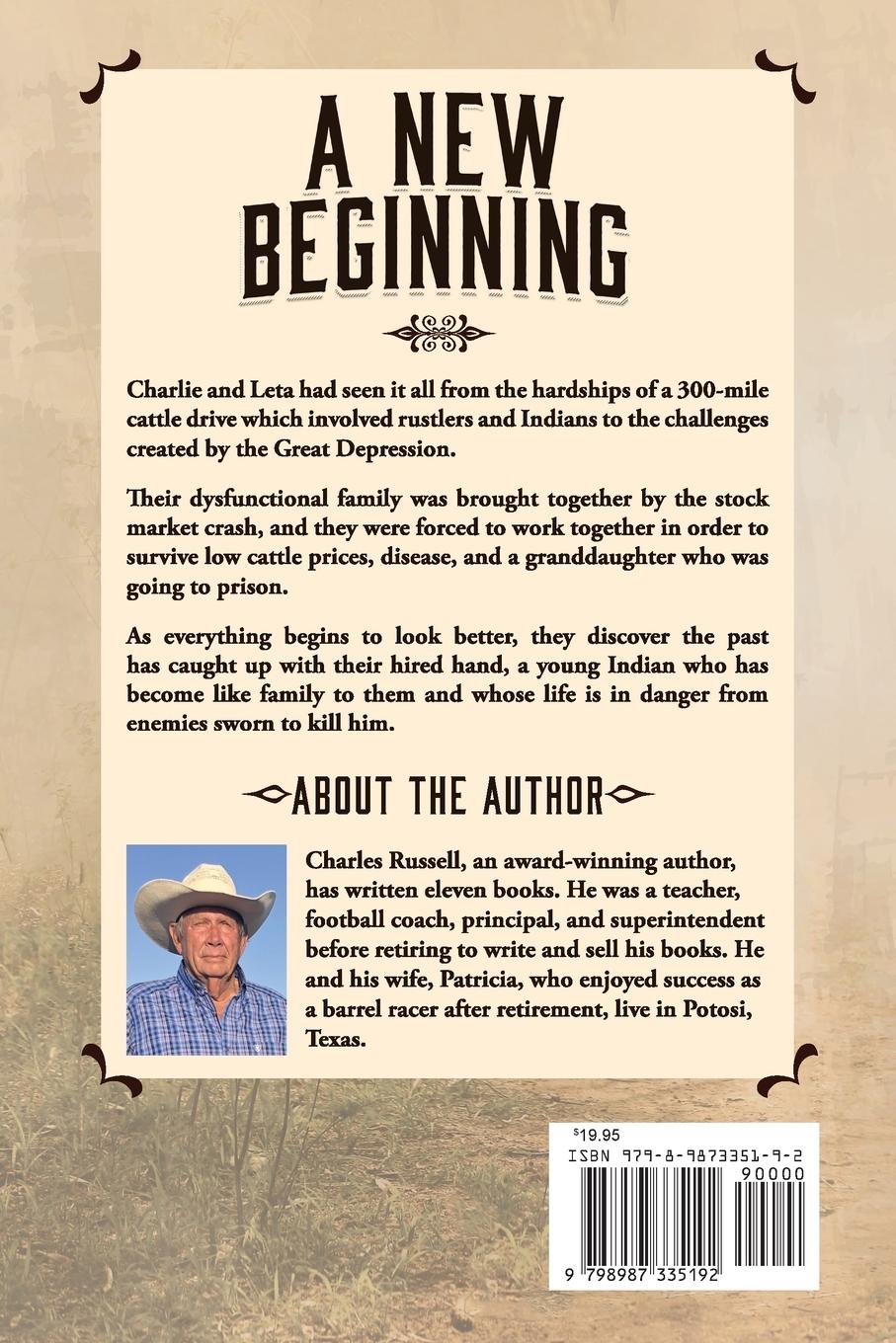 Rückseitencover A New Beginning