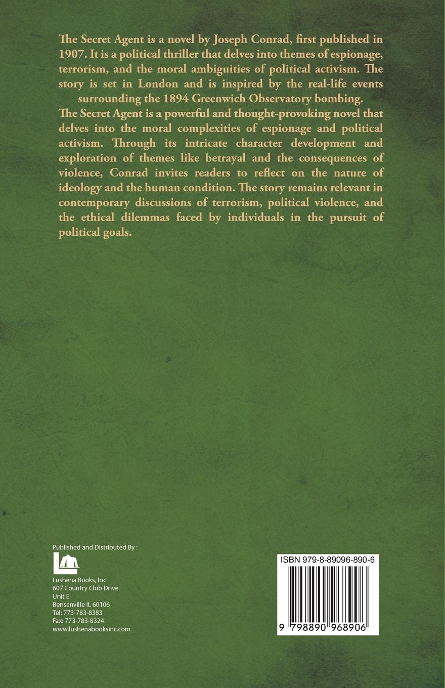 Rückseitencover The Secret Agent
