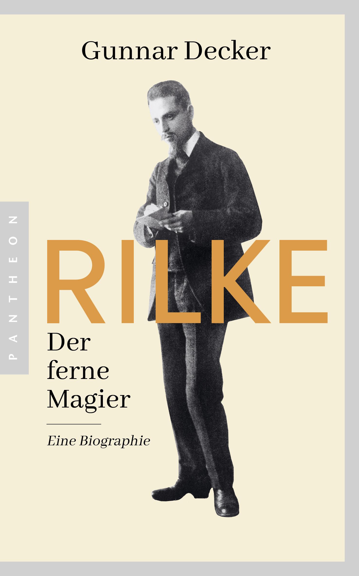 Vorderes Coverbild Rilke. Der ferne Magier