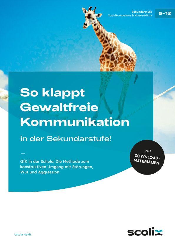 Vorderes Coverbild So klappt Gewaltfreie Kommunikation in der Sek.!