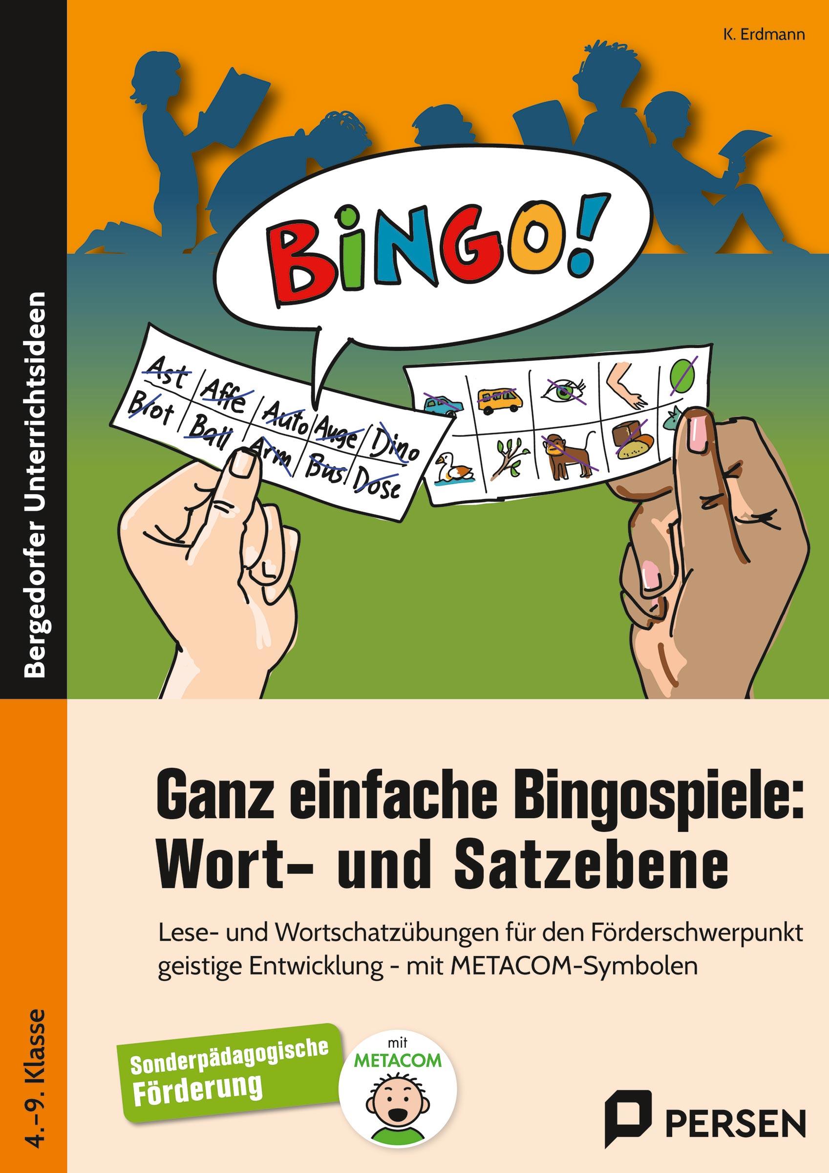 Vorderes Coverbild Ganz einfache Bingospiele: Wort- und Satzebene