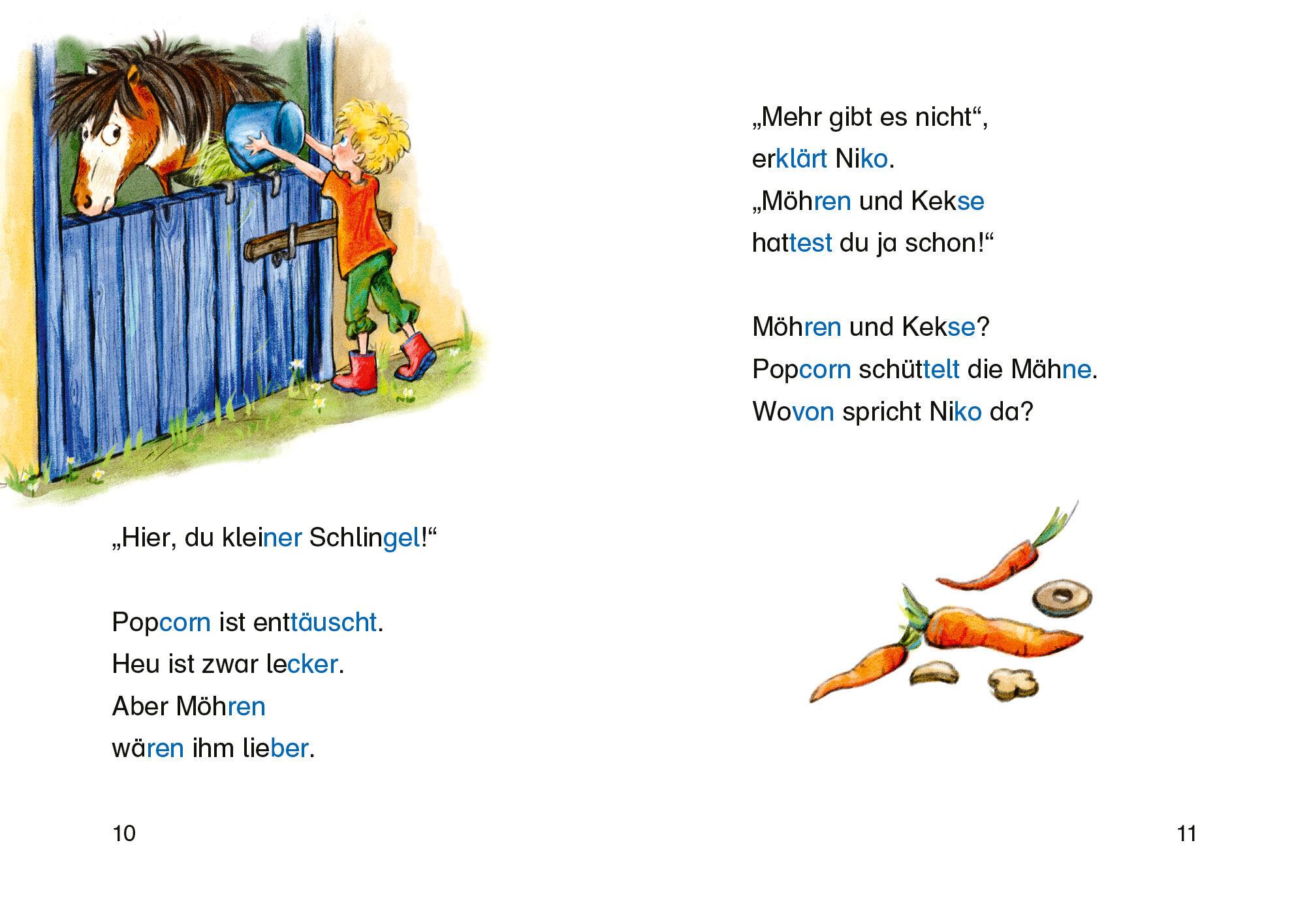 Beispielinhalt (Bild) Kommissar Pony und der Keks-Dieb