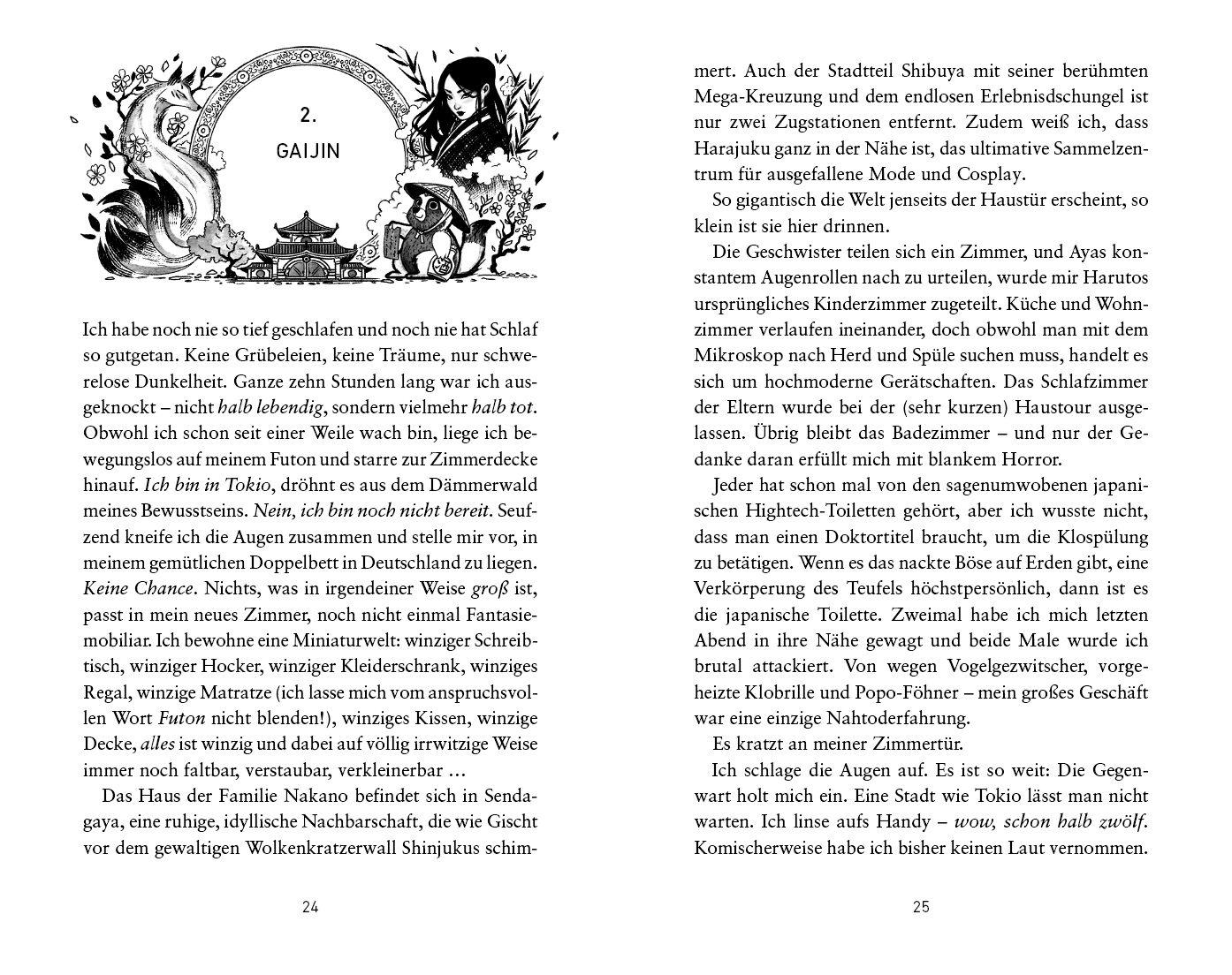 Beispielinhalt (Bild) Tokioregen