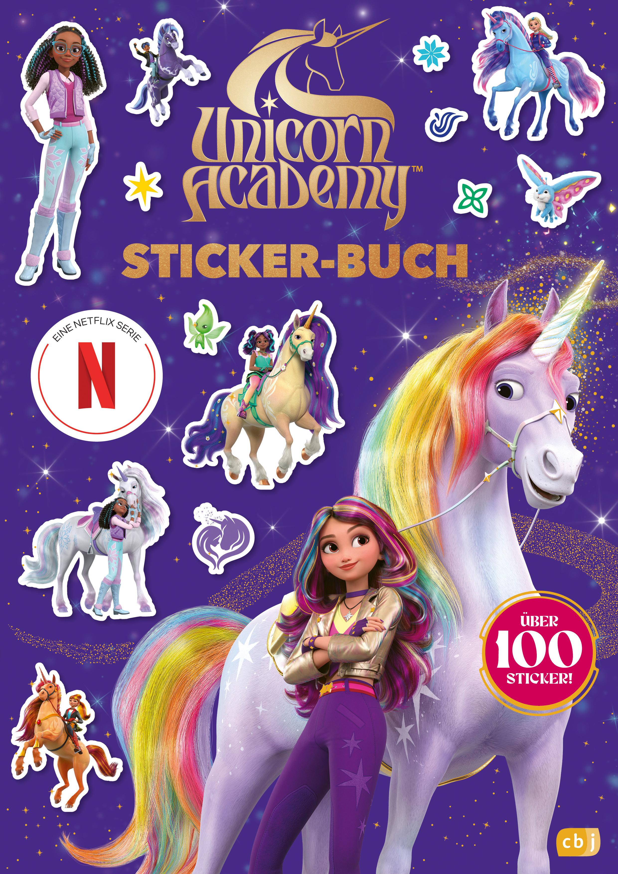Vorderes Coverbild Unicorn Academy - Stickerbuch