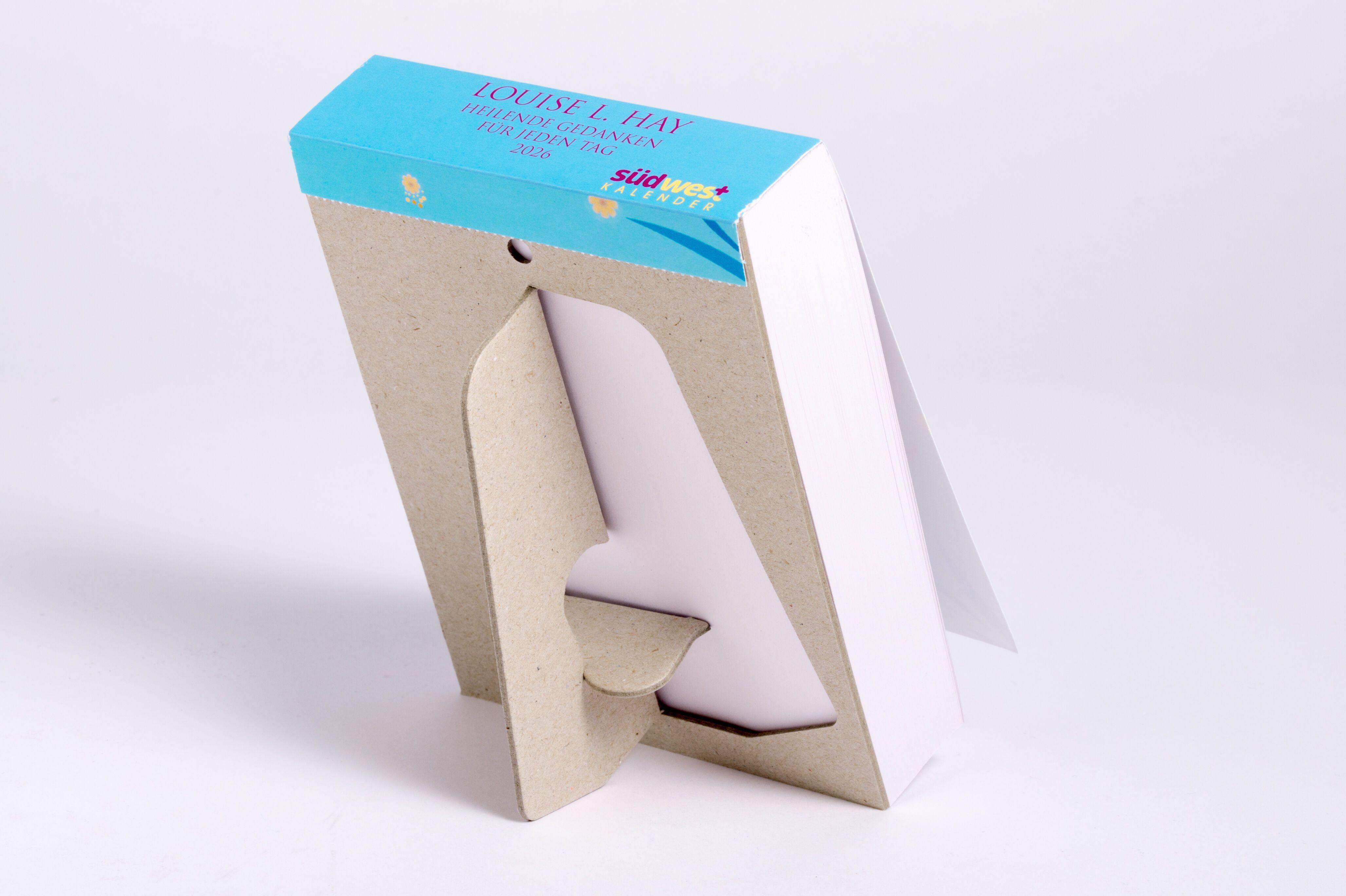 Beispielinhalt (Bild) Heilende Gedanken für jeden Tag 2026  - Tagesabreißkalender zum Aufstellen oder Aufhängen