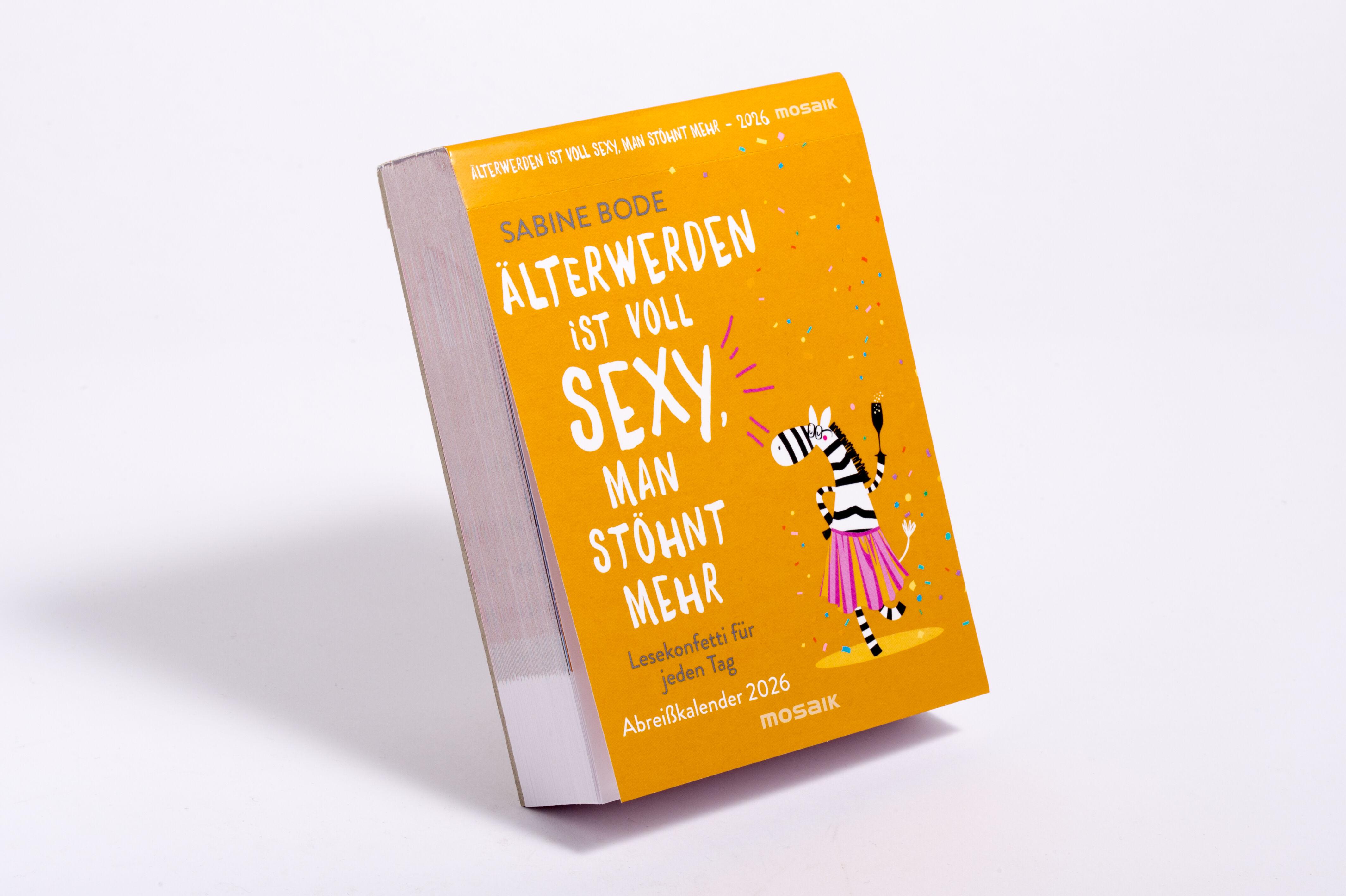 Beispielinhalt (Bild) Älterwerden ist voll sexy, man stöhnt mehr 2026