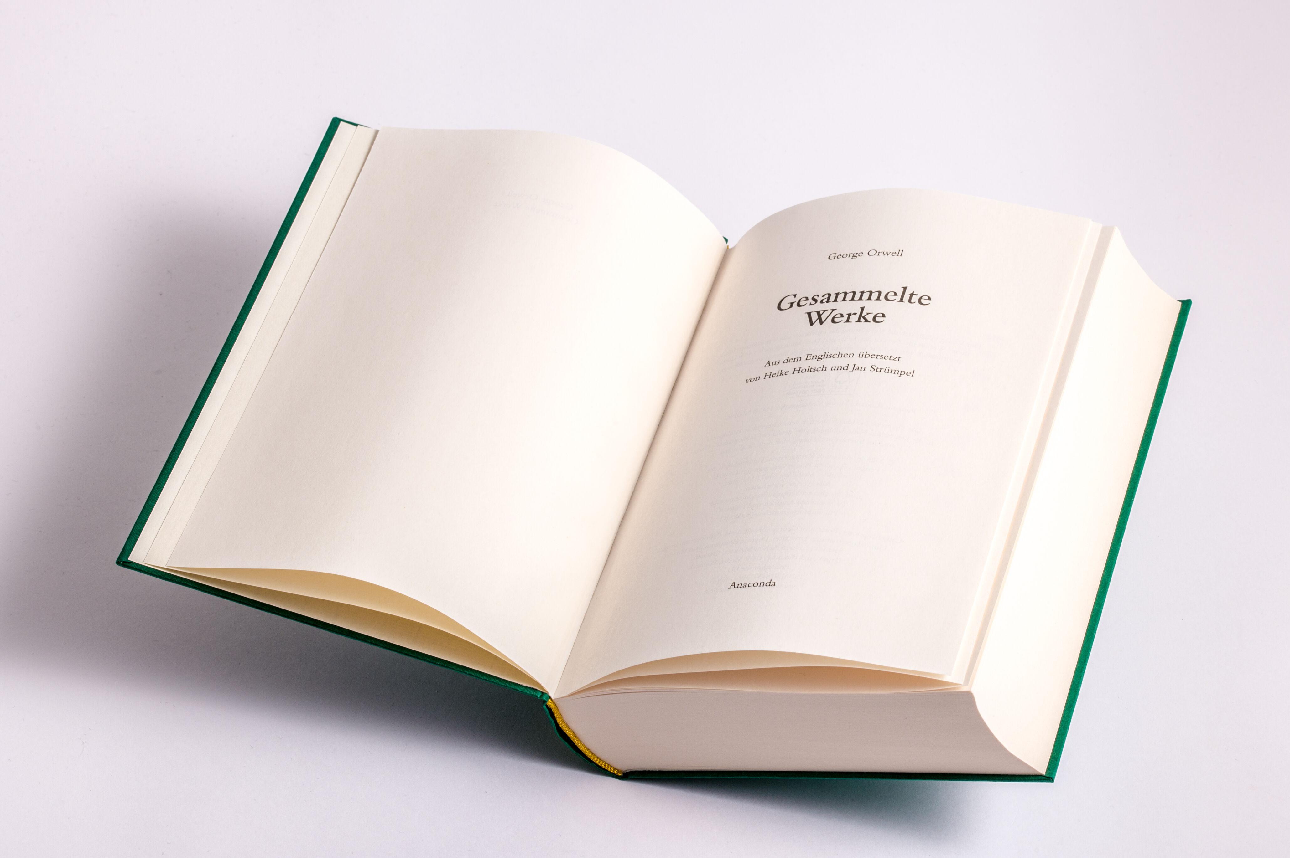 Beispielinhalt (Bild) George Orwell, Gesammelte Werke