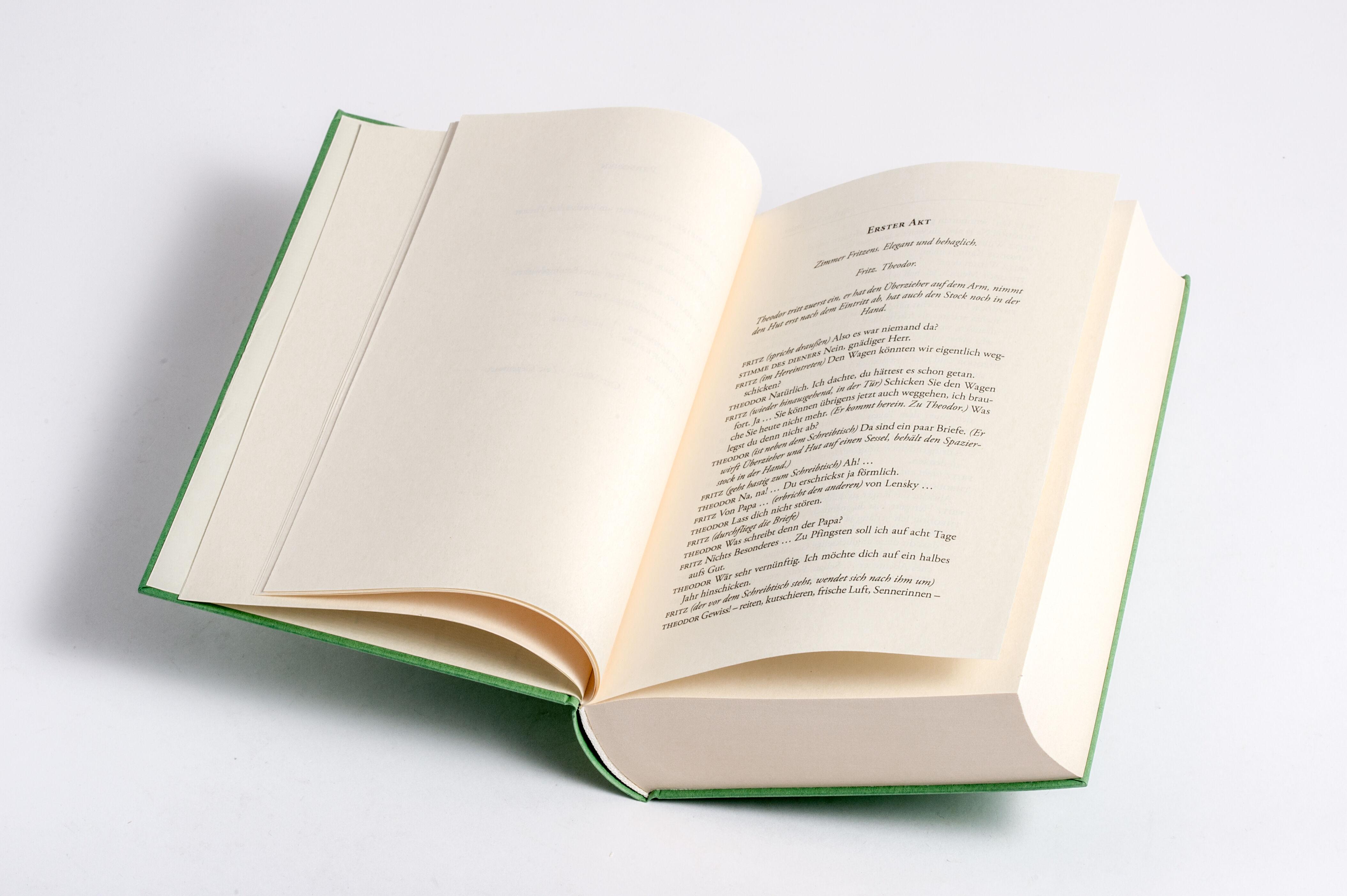 Beispielinhalt (Bild) Arthur Schnitzler, Gesammelte Werke