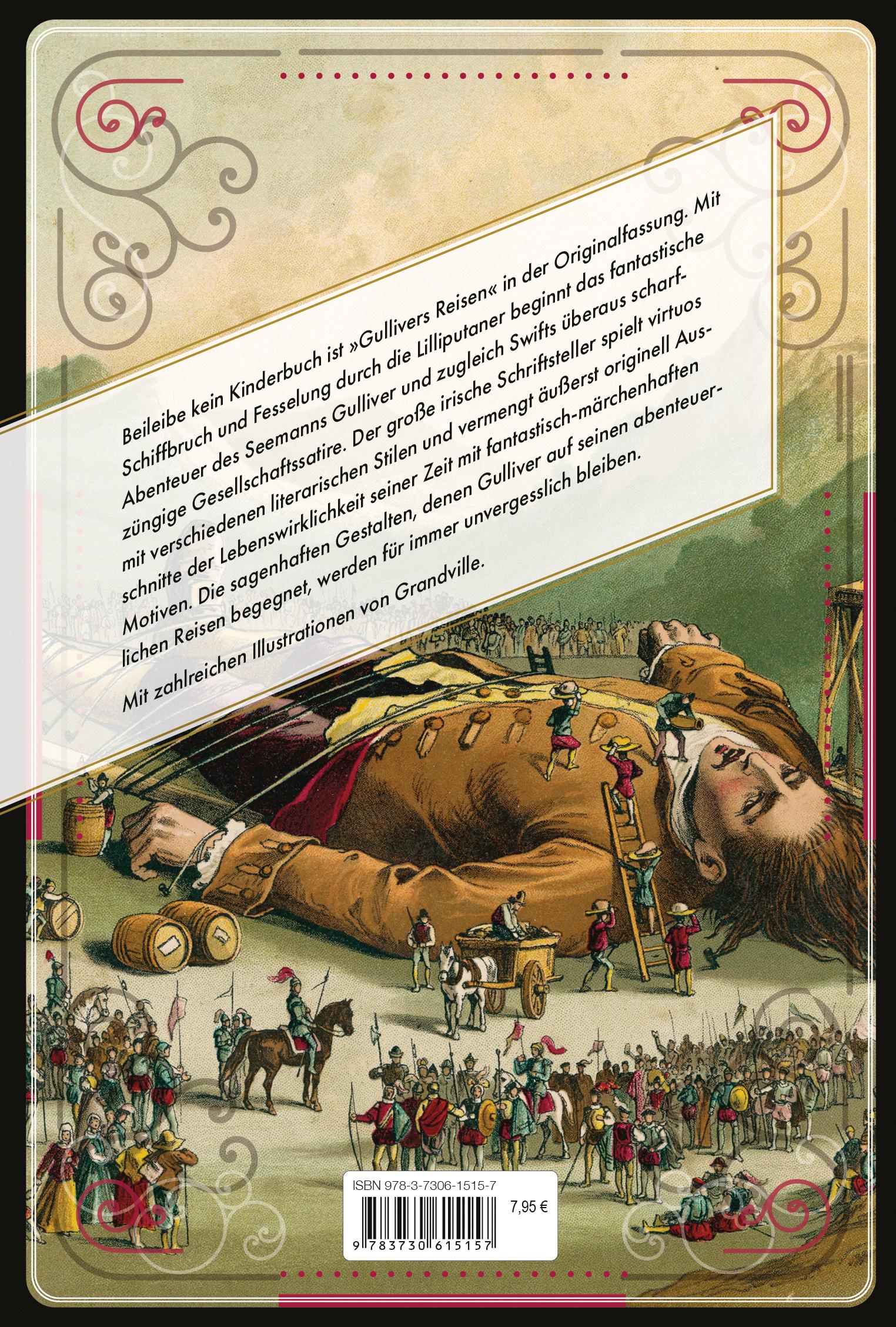 Beispielinhalt (Bild) Gullivers Reisen. Roman