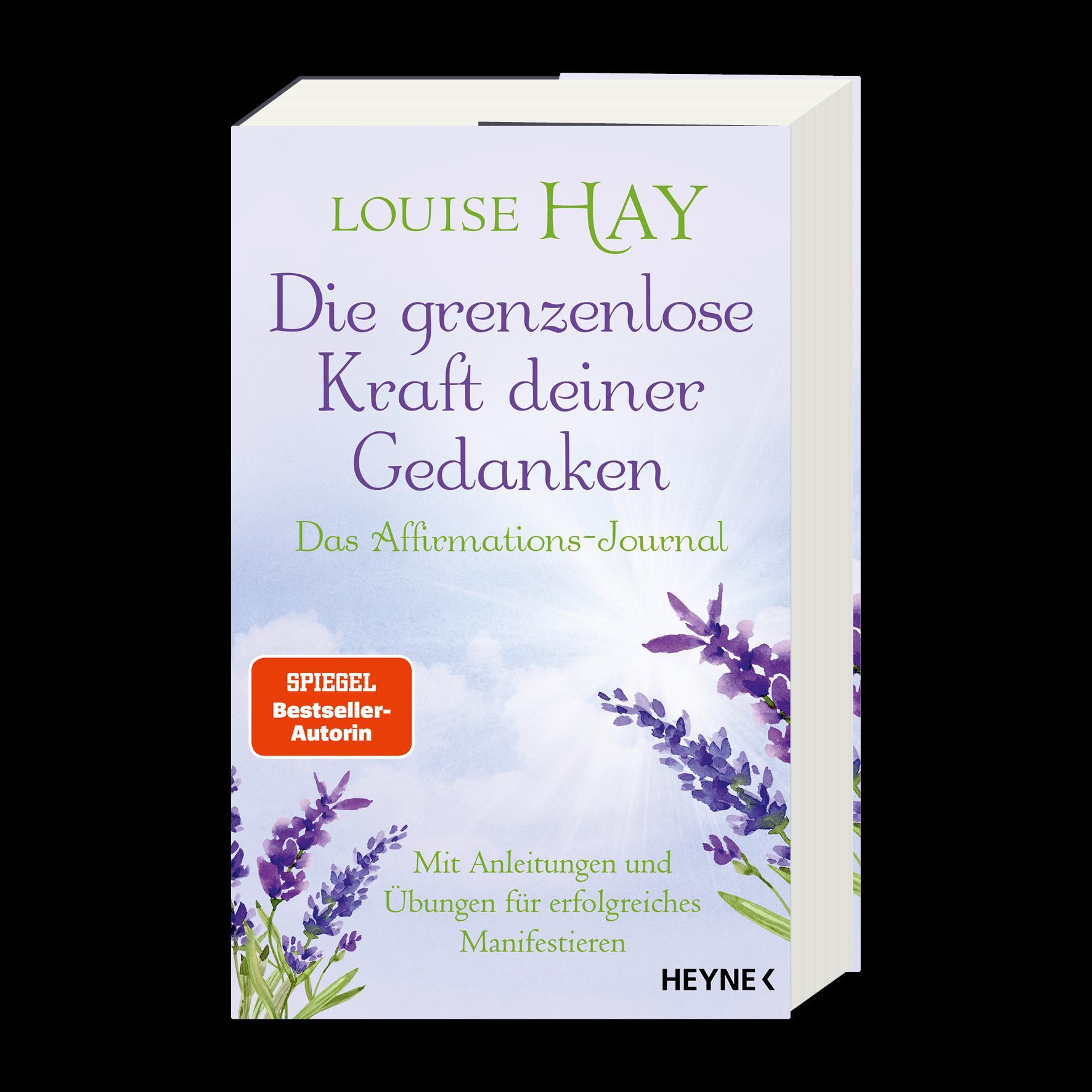 Beispielinhalt (Bild) Die grenzenlose Kraft deiner Gedanken. Das Affirmations-Journal