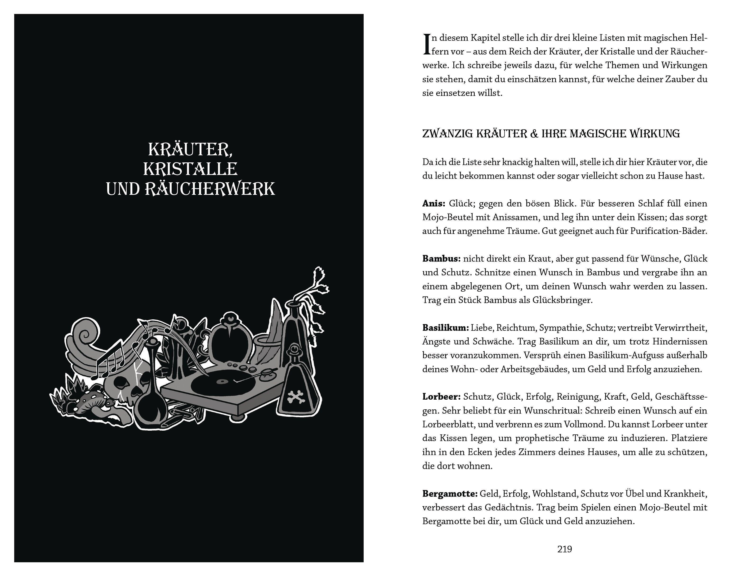 Beispielinhalt (Bild) WitchPower - Entdecke deine magischen Kräfte