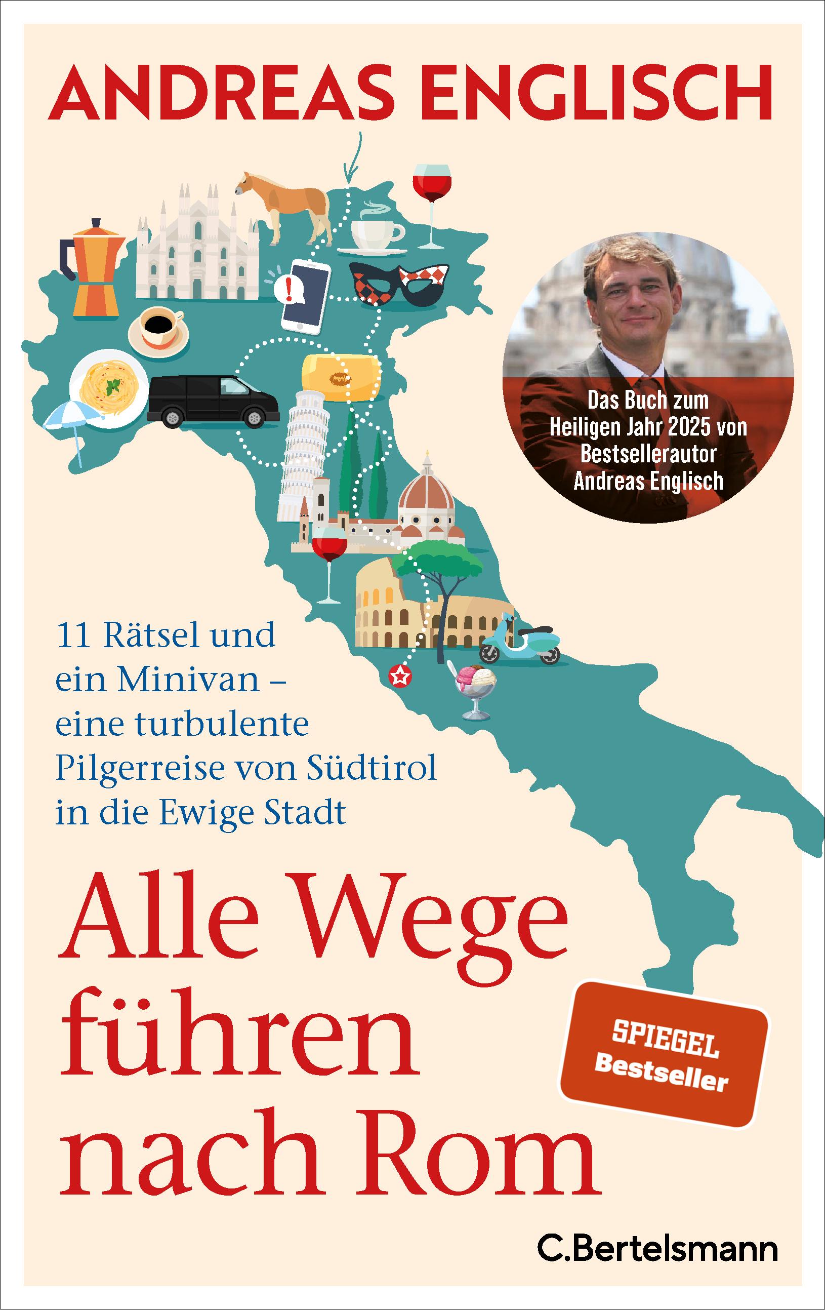 Vorderes Coverbild Alle Wege führen nach Rom