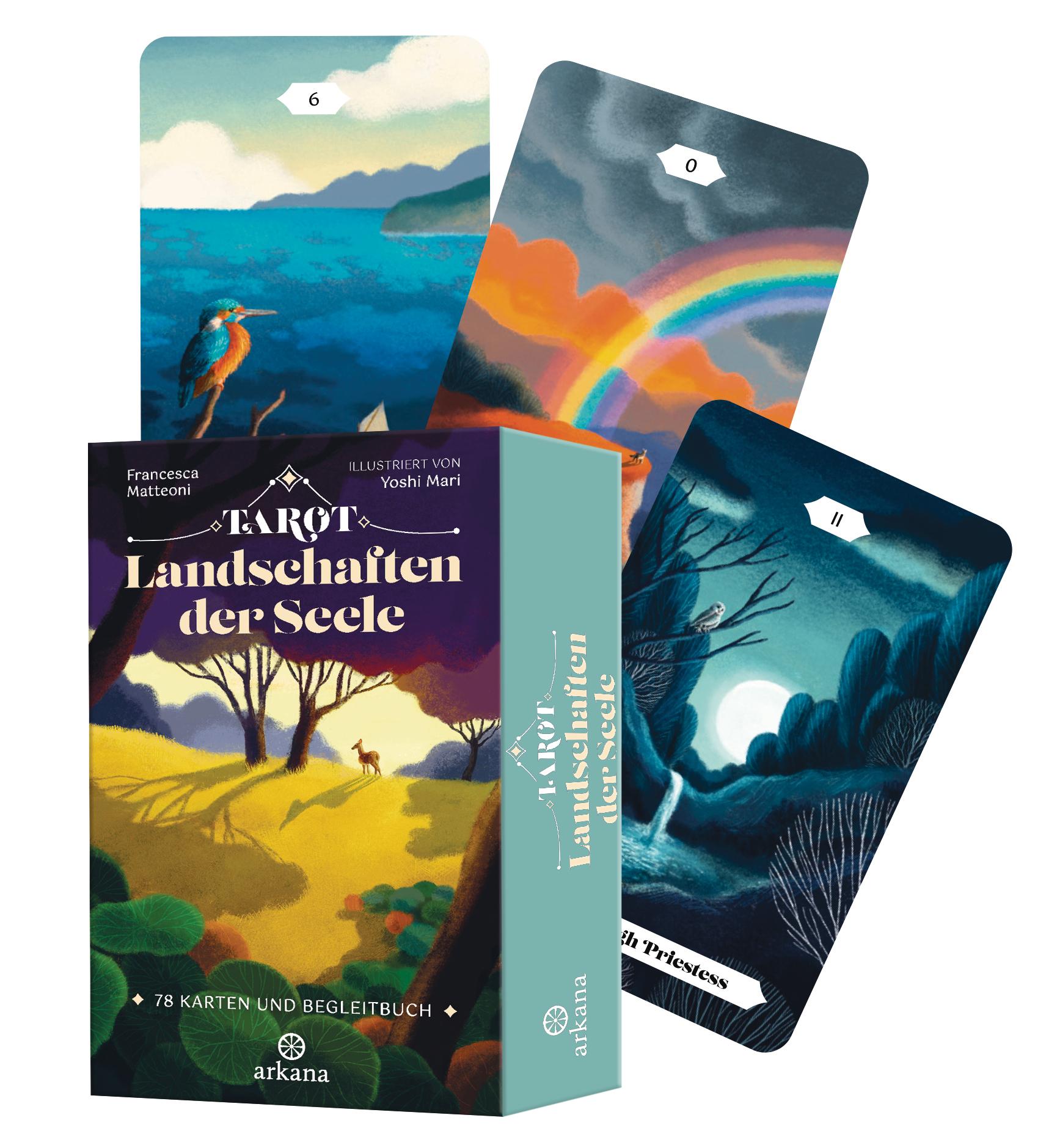 Vorderes Coverbild Tarot Landschaften der Seele