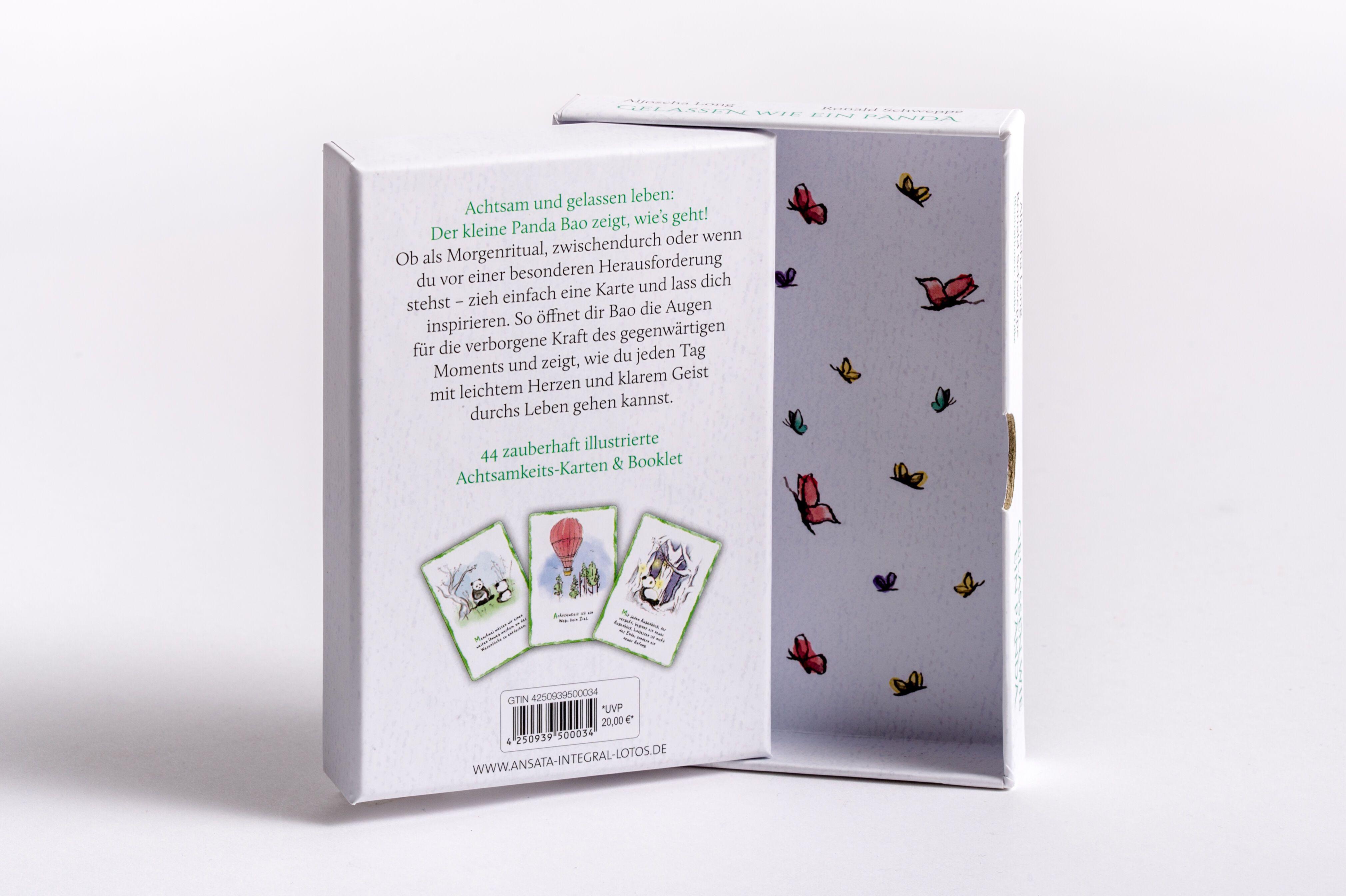 Beispielinhalt (Bild) Gelassen wie ein Panda. 44 Achtsamkeits-Karten für jeden Tag