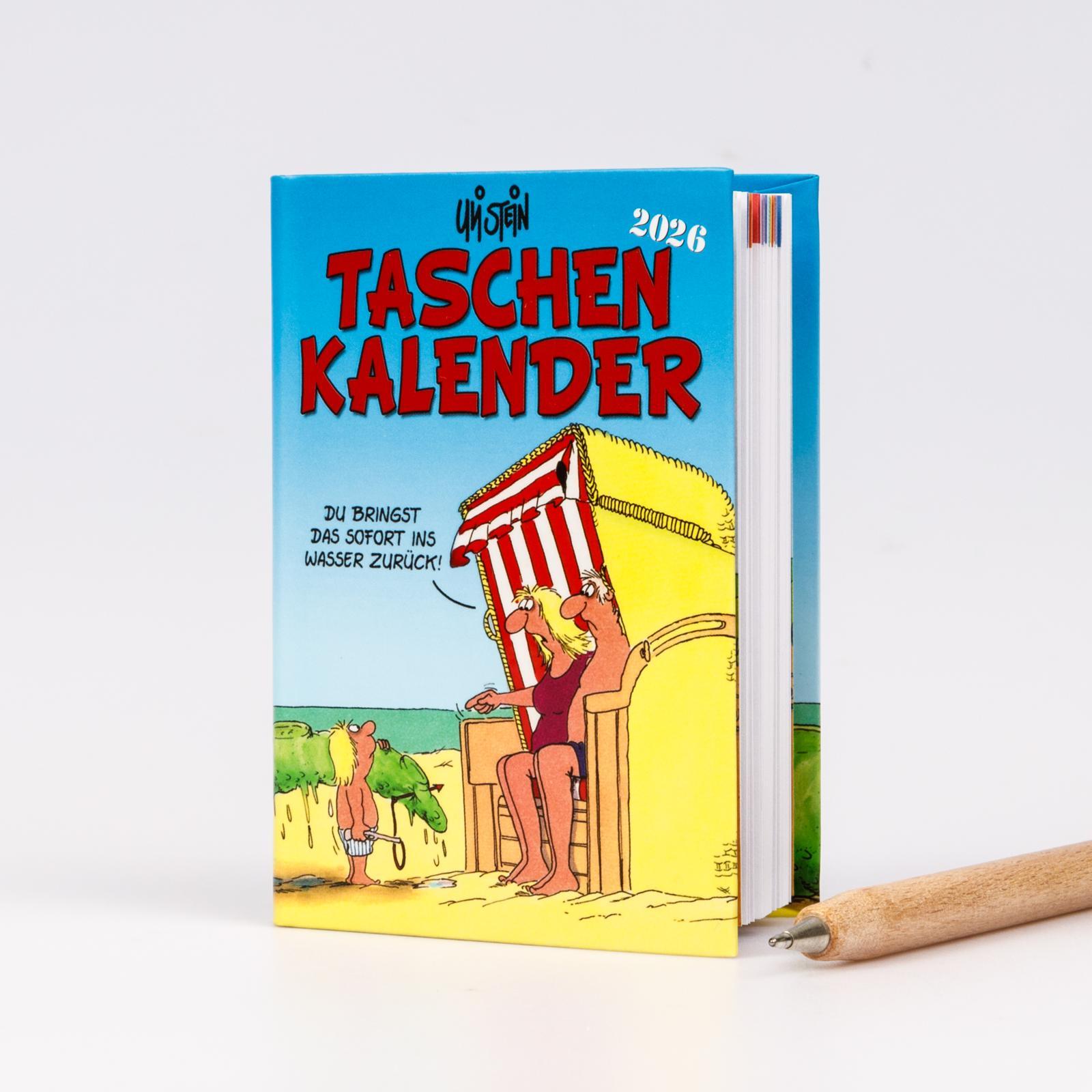 Beispielinhalt (Bild) Uli Stein Taschenkalender 2026