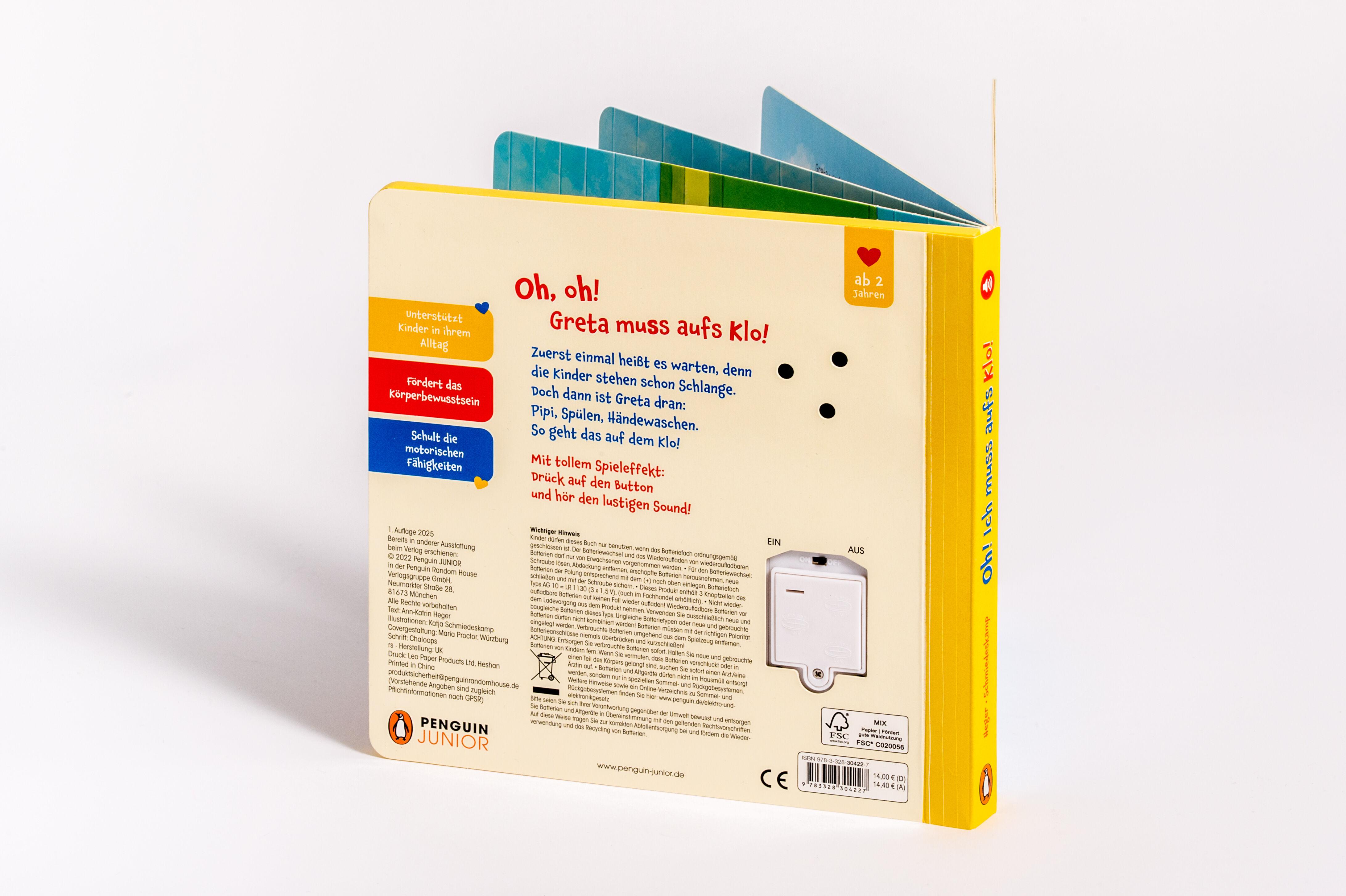 Beispielinhalt (Bild) Oh! Ich muss aufs Klo!