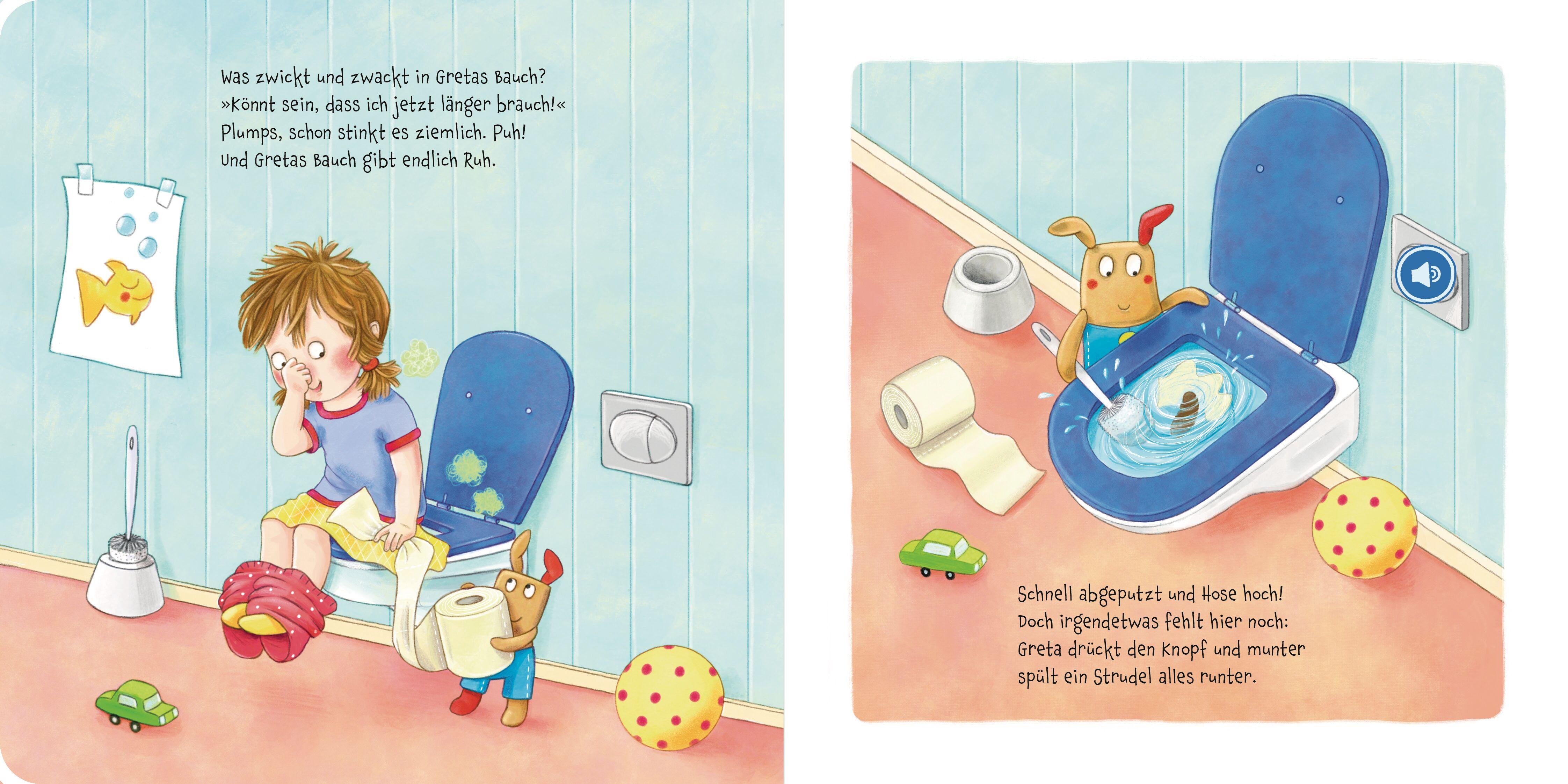 Beispielinhalt (Bild) Oh! Ich muss aufs Klo!