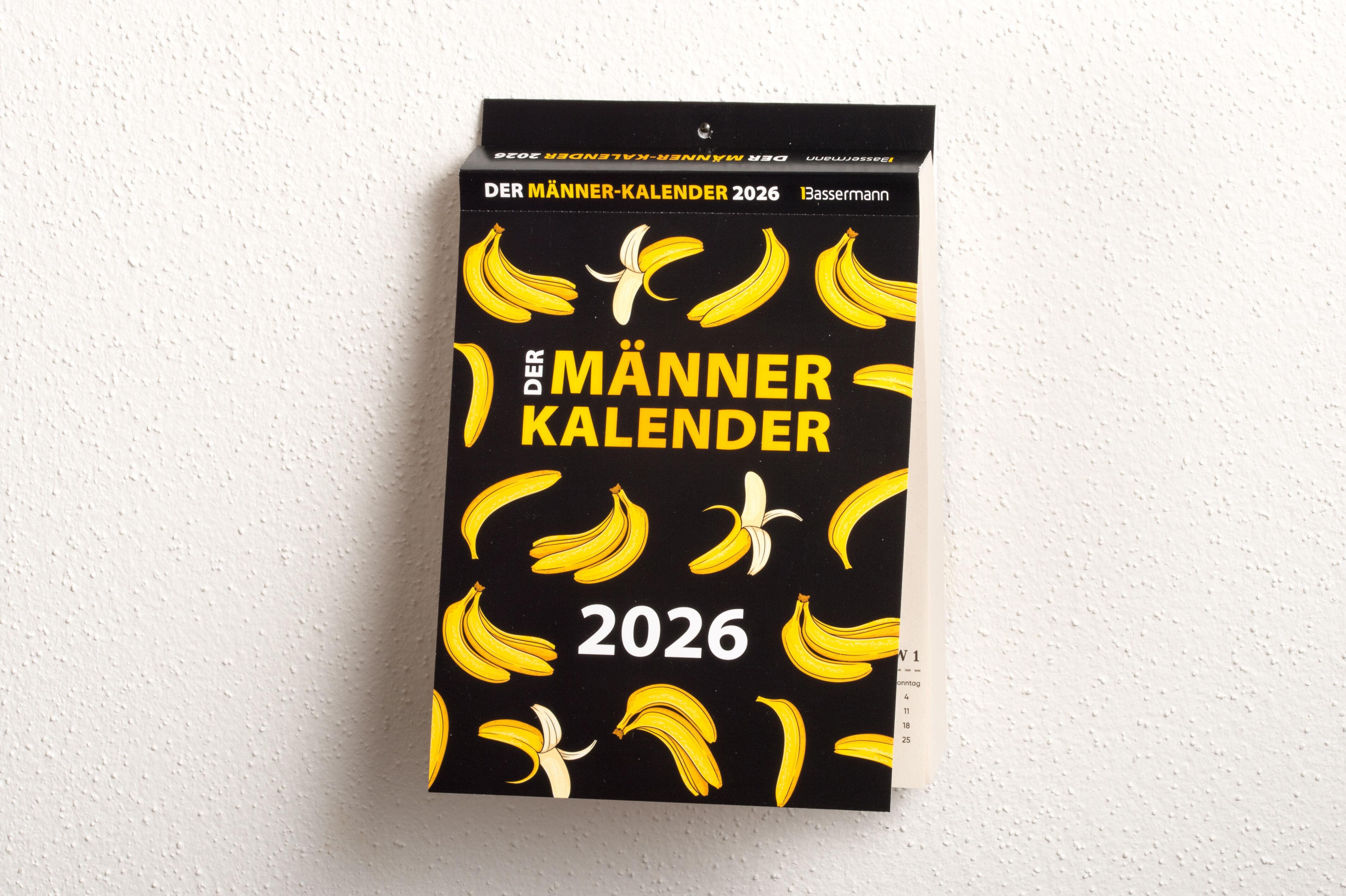 Beispielinhalt (Bild) Der Männer-Kalender 2026