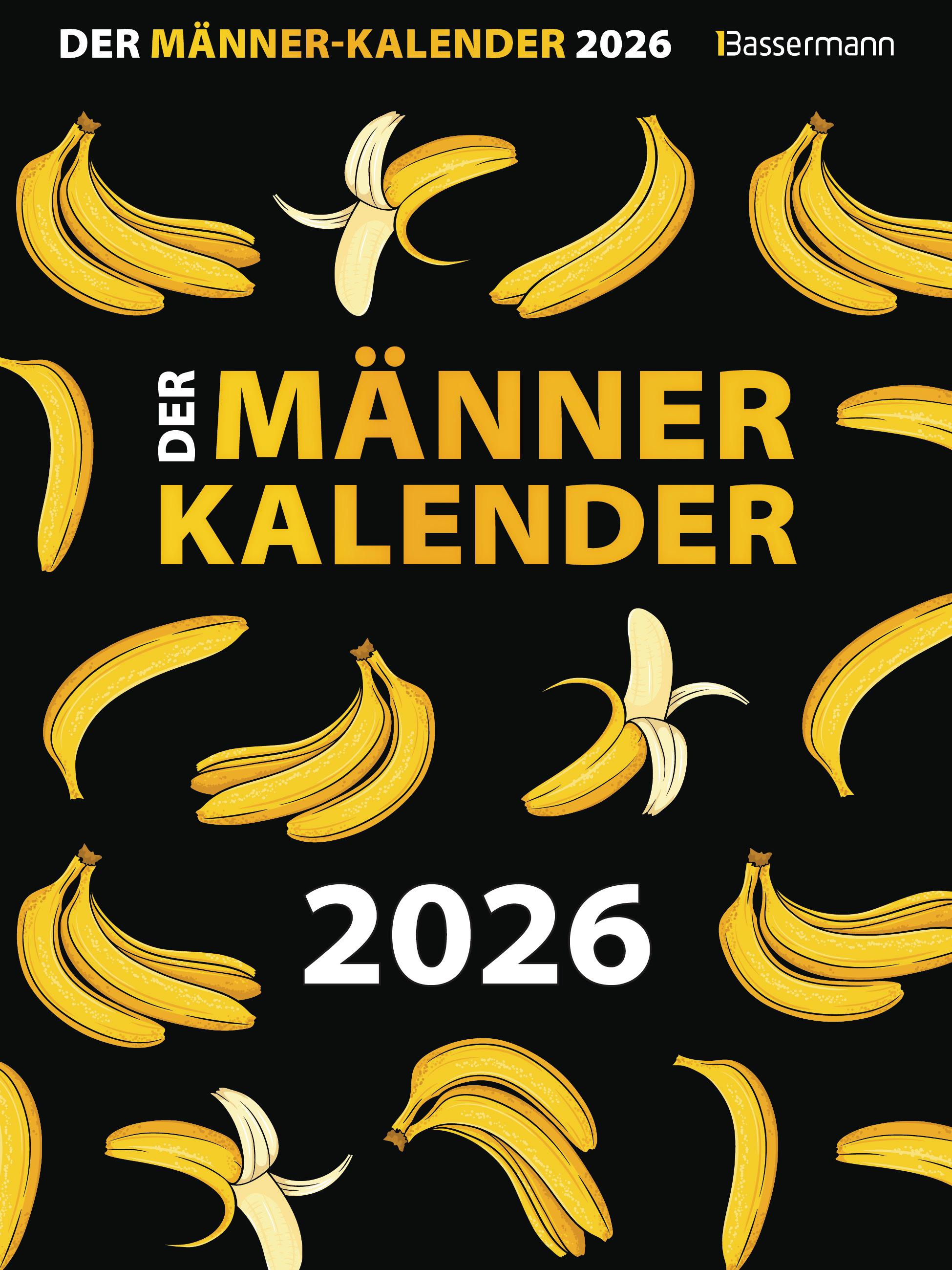 Vorderes Coverbild Der Männer-Kalender 2026