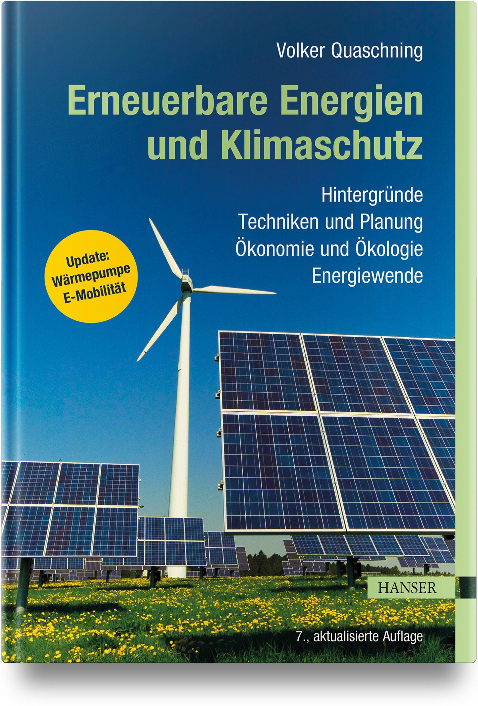 Vorderes Coverbild Erneuerbare Energien und Klimaschutz