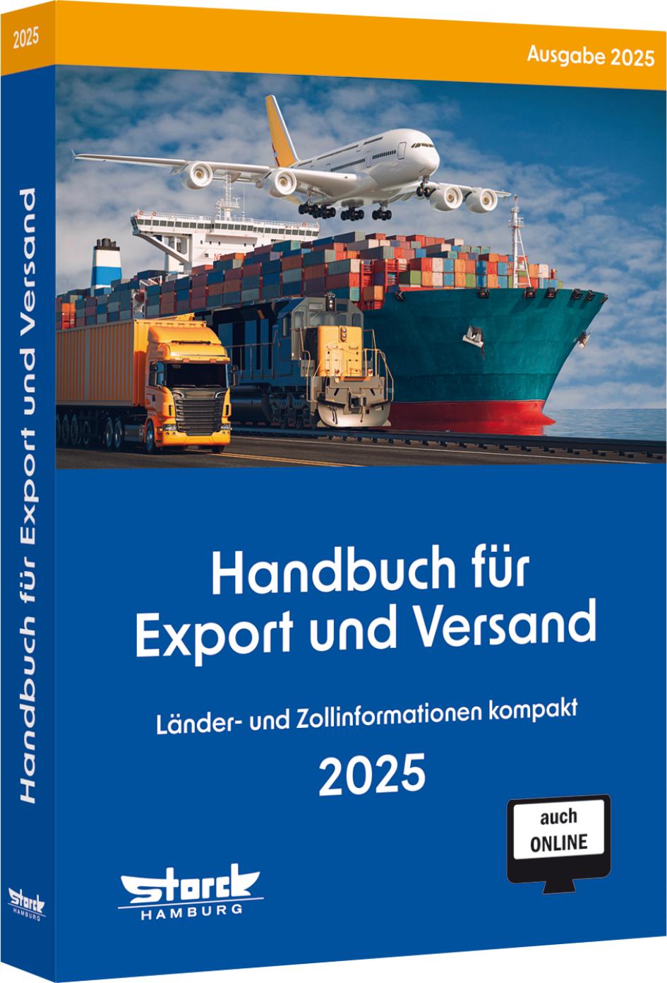 Vorderes Coverbild Handbuch für Export und Versand